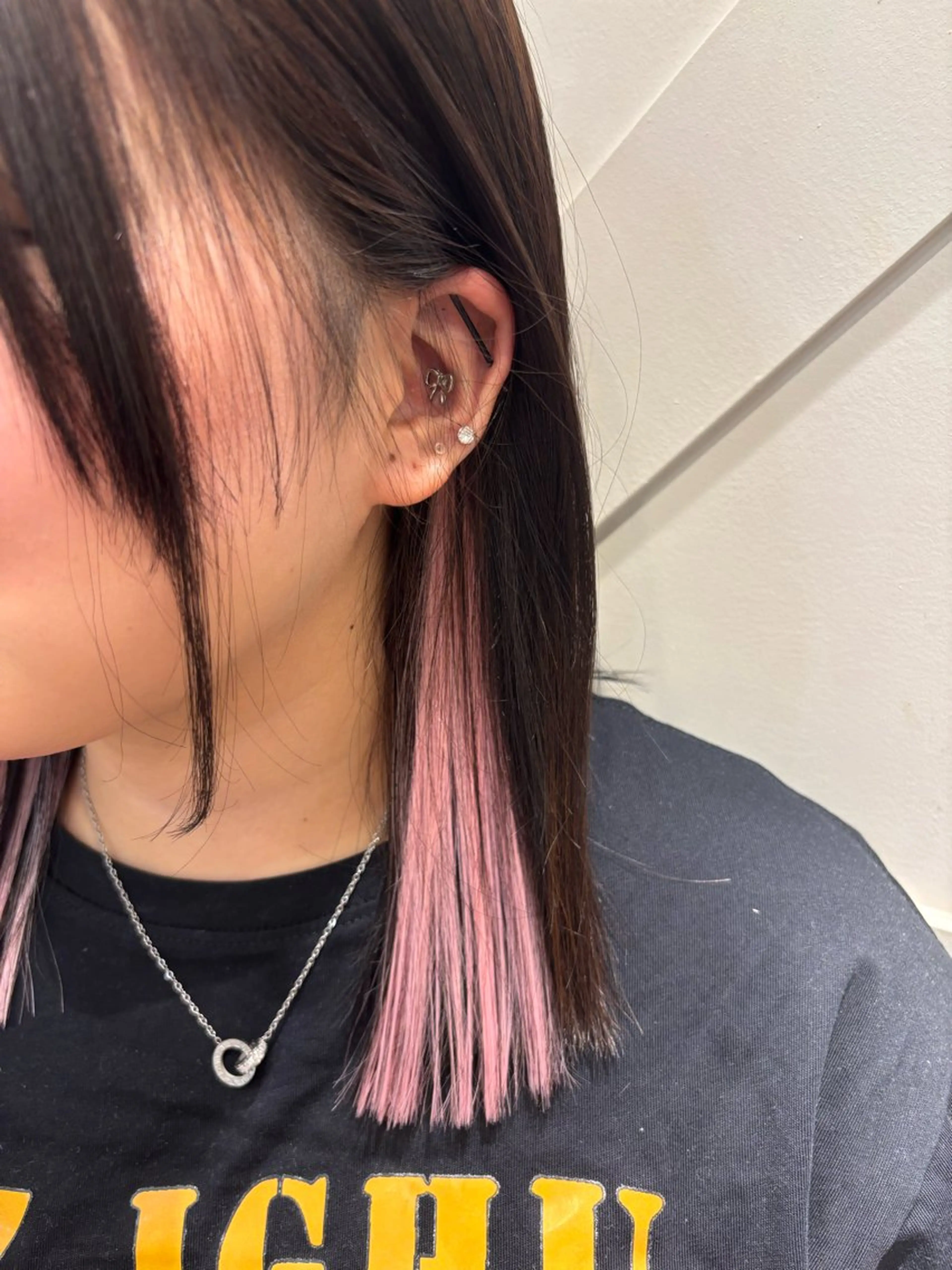 【ミニモ学割】【顔周り可愛く🩷✨】【イメチェンできる⭐️】【イヤリングエクステ　6本🩵⚡️】の写真