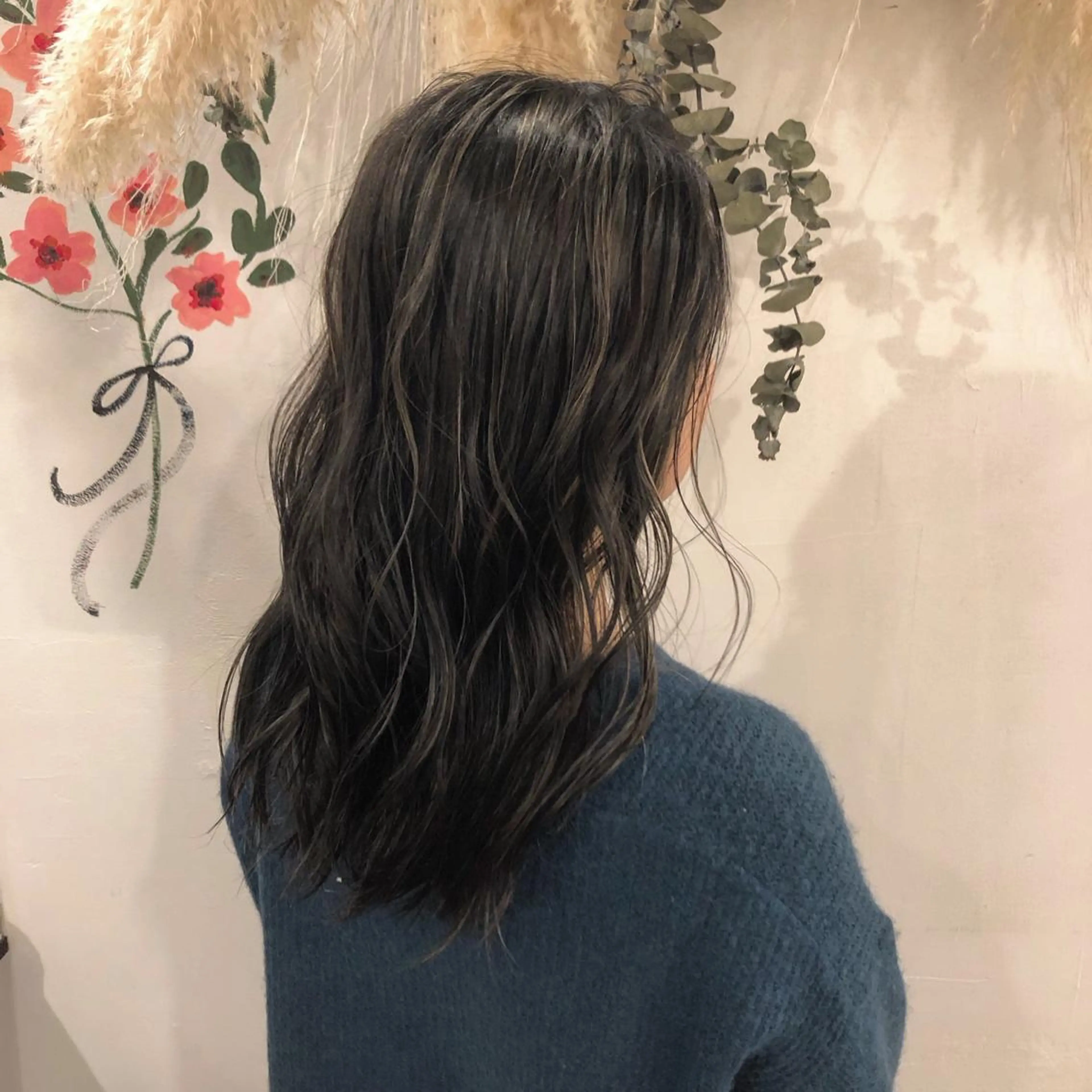 セミロング カラー ヘアアレンジ ハイライトカラー ハイライト 髪の悩みを解決！ 那須達敦のヘアスタイル