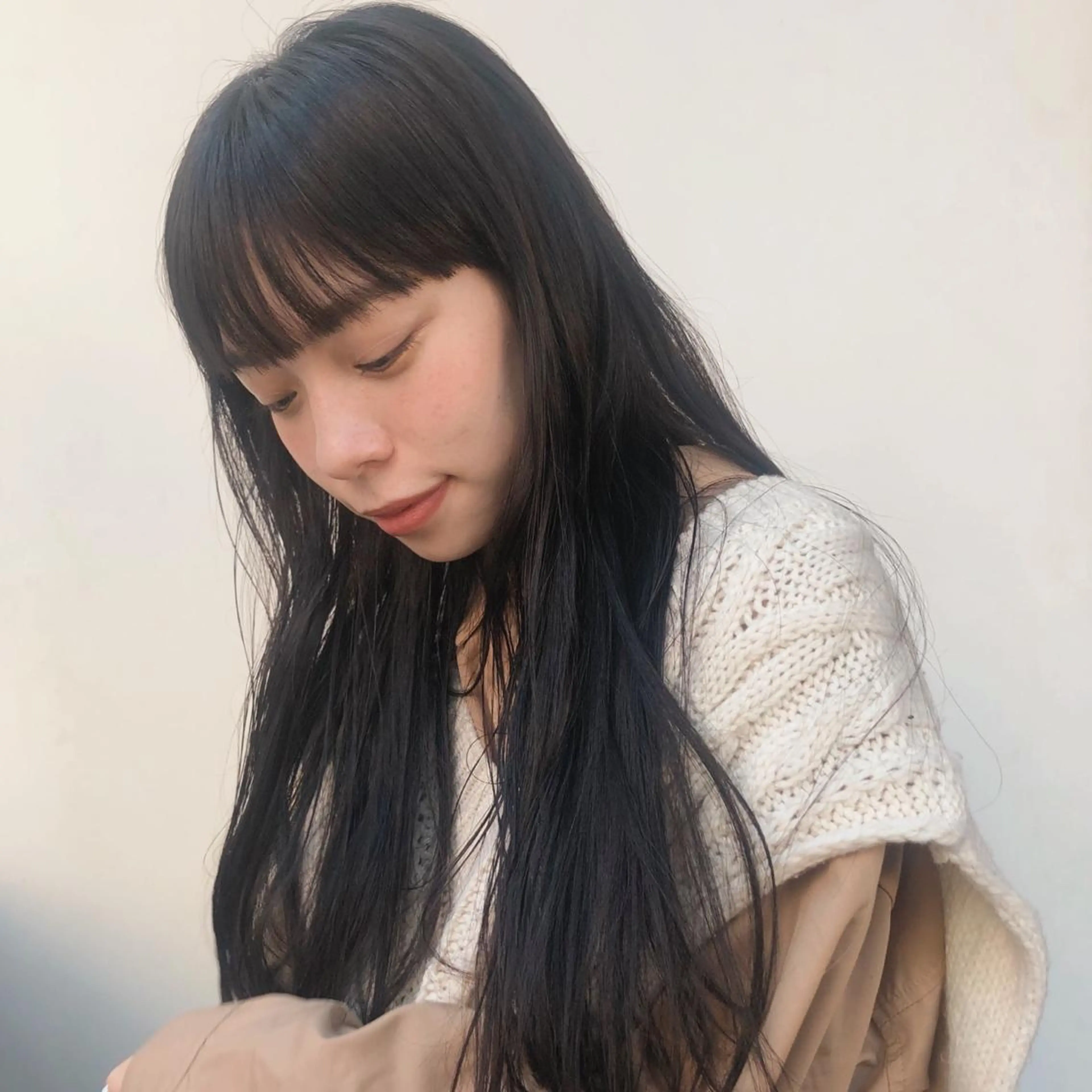 ロング カラー 飯田橋神楽坂＊個室 髪質改善hitomiのヘアスタイル