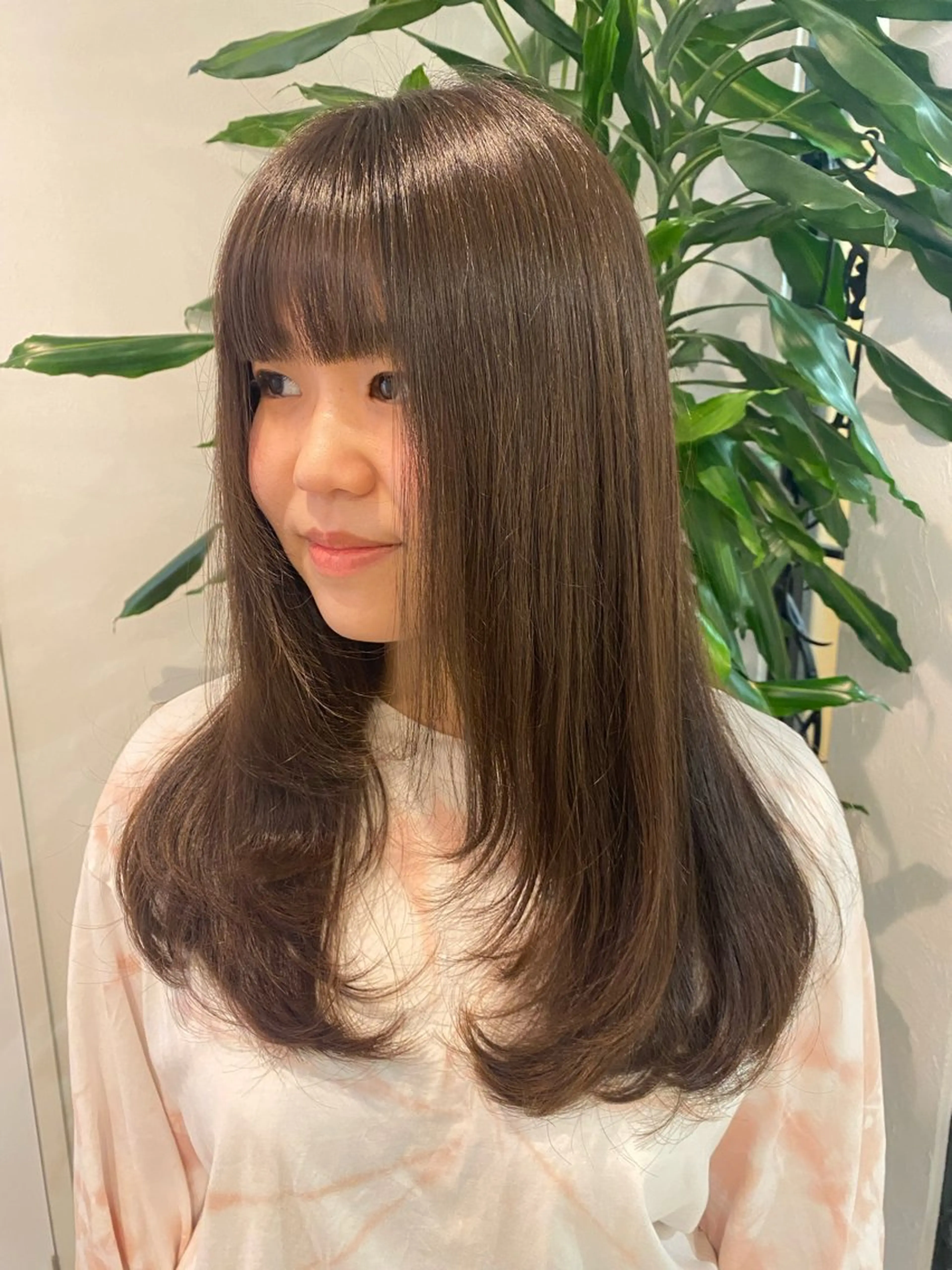 ロング レイヤーカット ロング CIEN lime所属・松下 育未のヘアスタイル