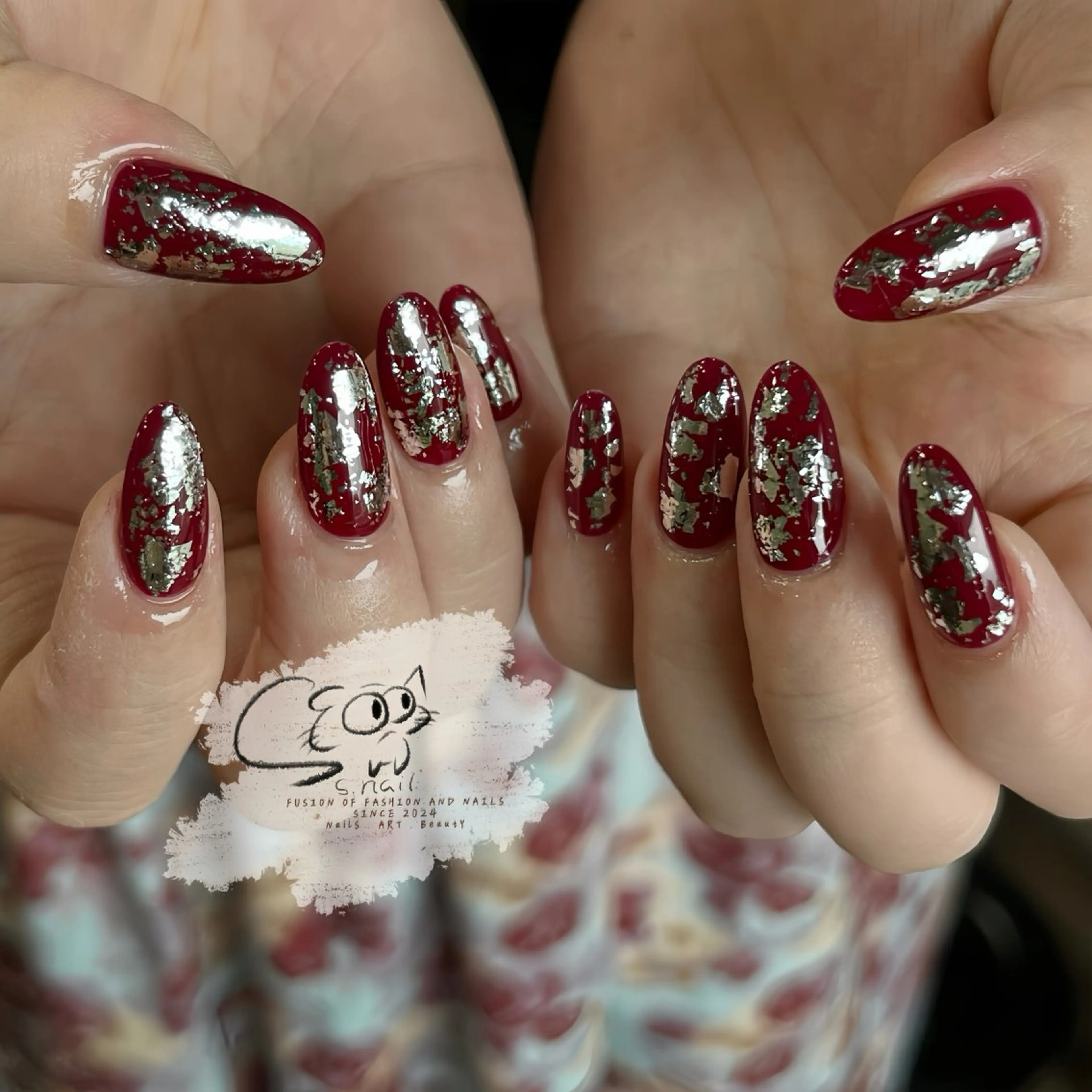 ネイル チークネイル フレンチネイル グラデーション マグネットネイル ワンカラーネイル ハンドネイル S.nail所属・S.nail _のネイルデザイン