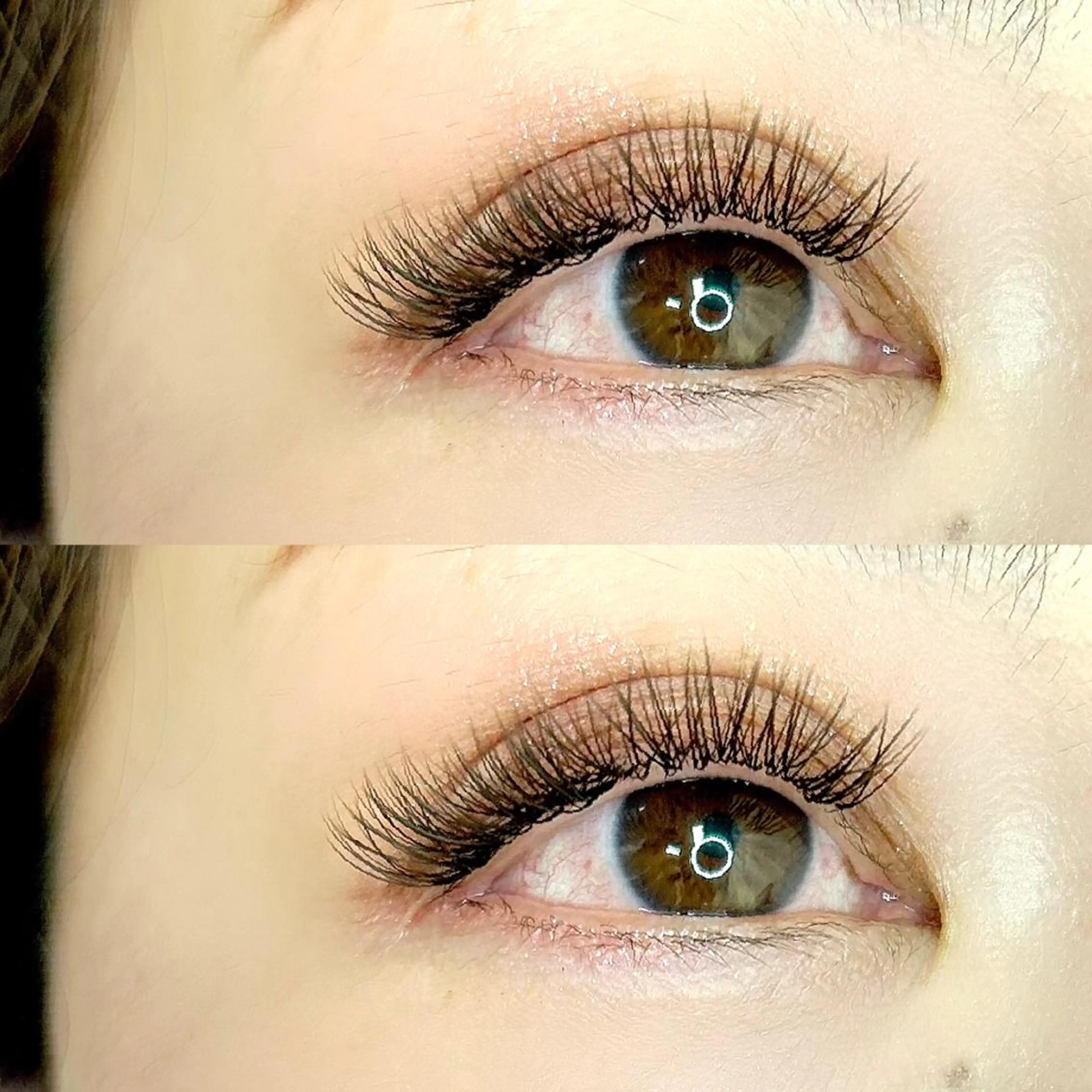 マツエク・マツパ フラットラッシュ Hairmake3 eyes Momoのマツエク・マツパデザイン