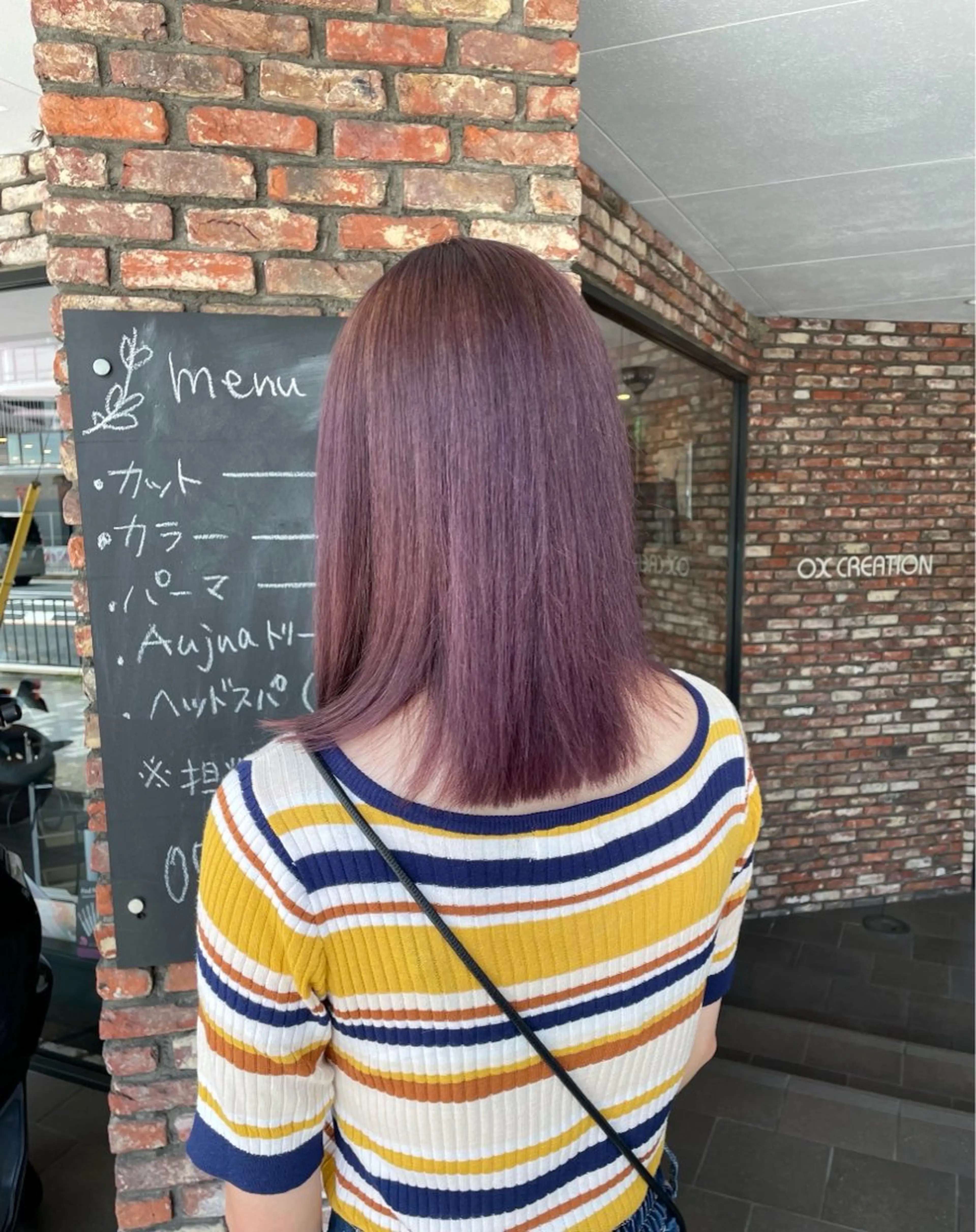 ミディアム 鮎川 竜汰のヘアスタイル