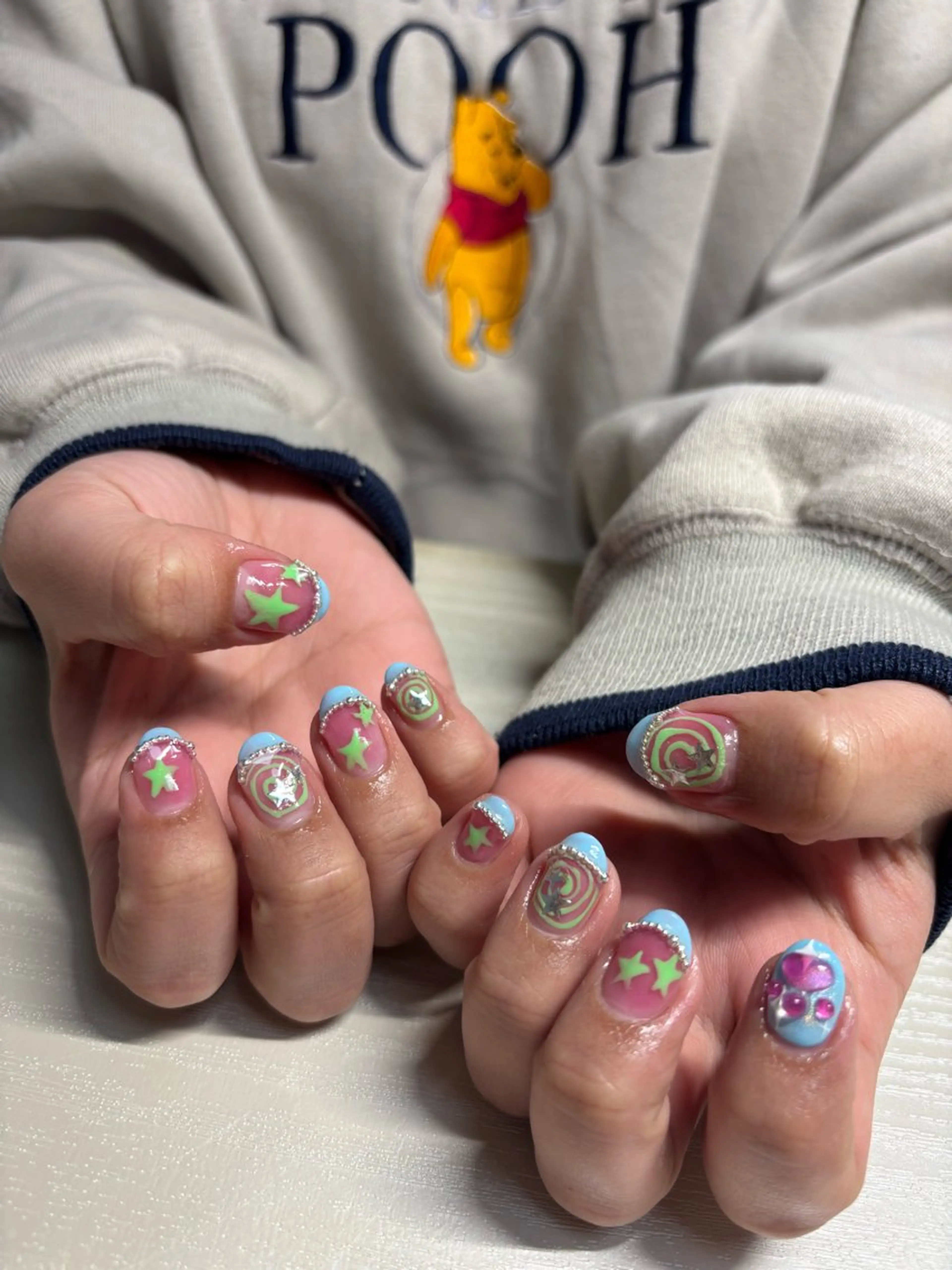 ネイル I P'ink nail salon所属・I pinknail 韓国風·持ち込み専門のネイルデザイン