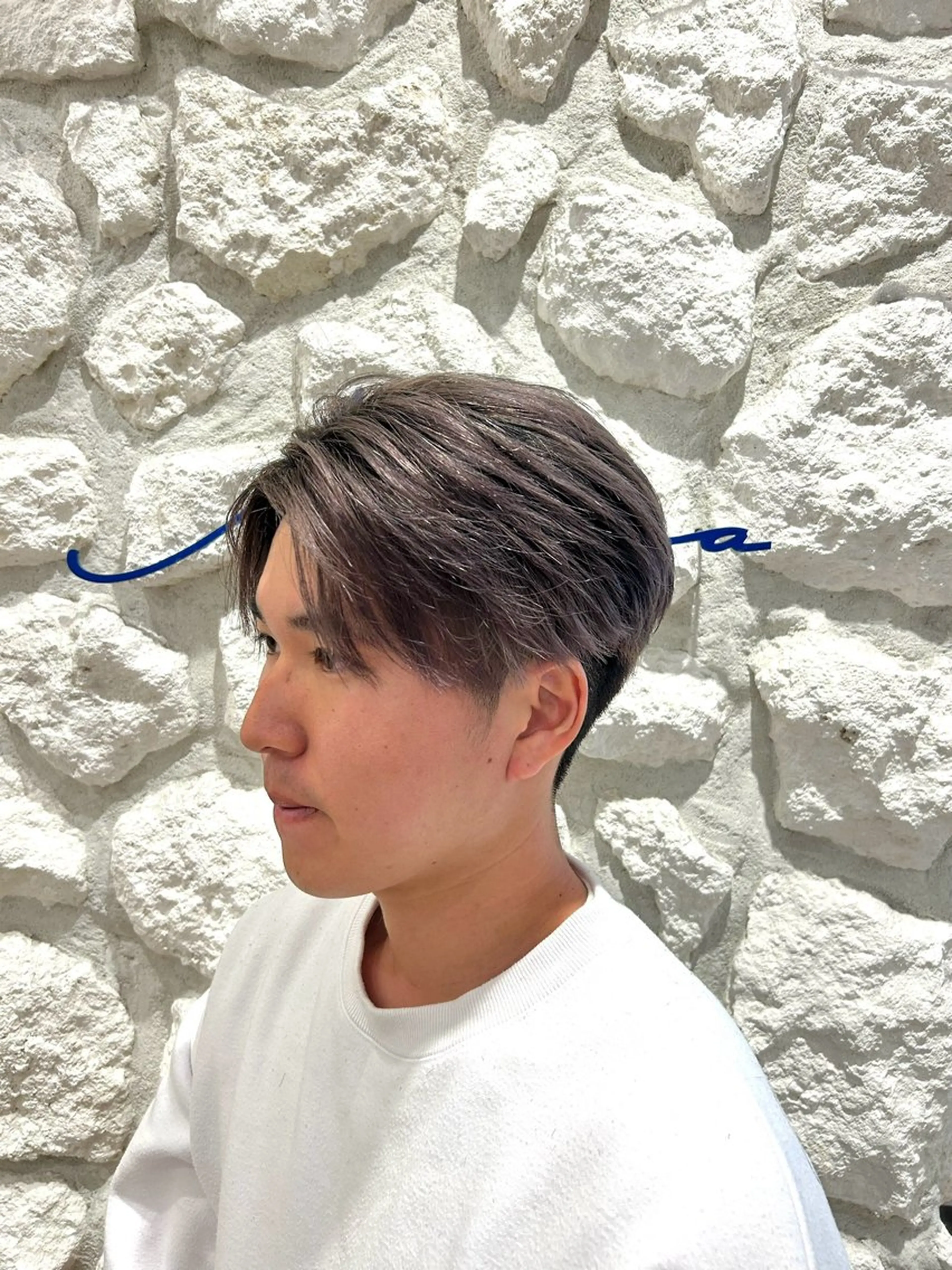 メンズ メンズブリーチ 三浦 翔太のヘアスタイル
