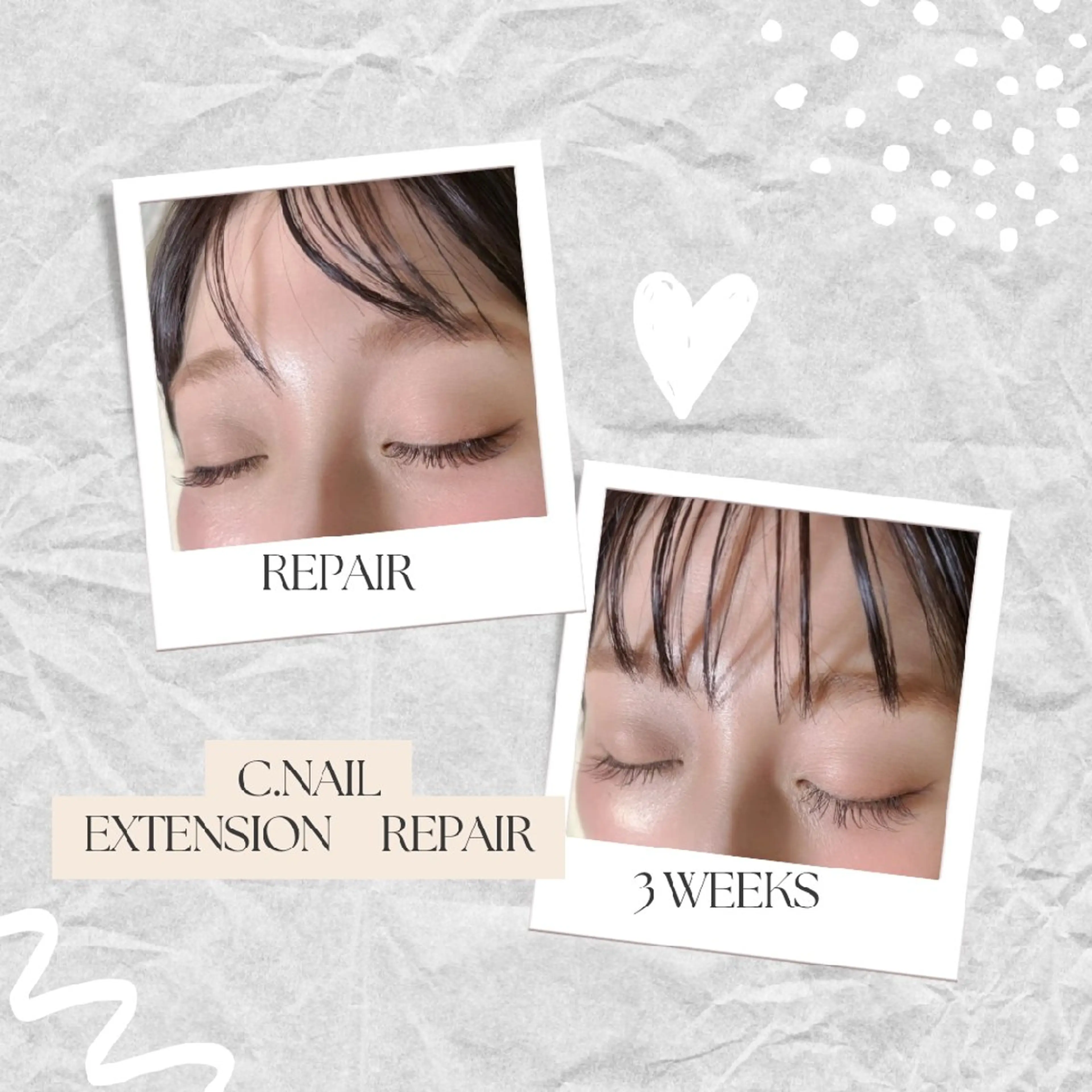 マツエク・マツパ マツエク C.Nail&EYE 　chiharuのマツエク・マツパデザイン
