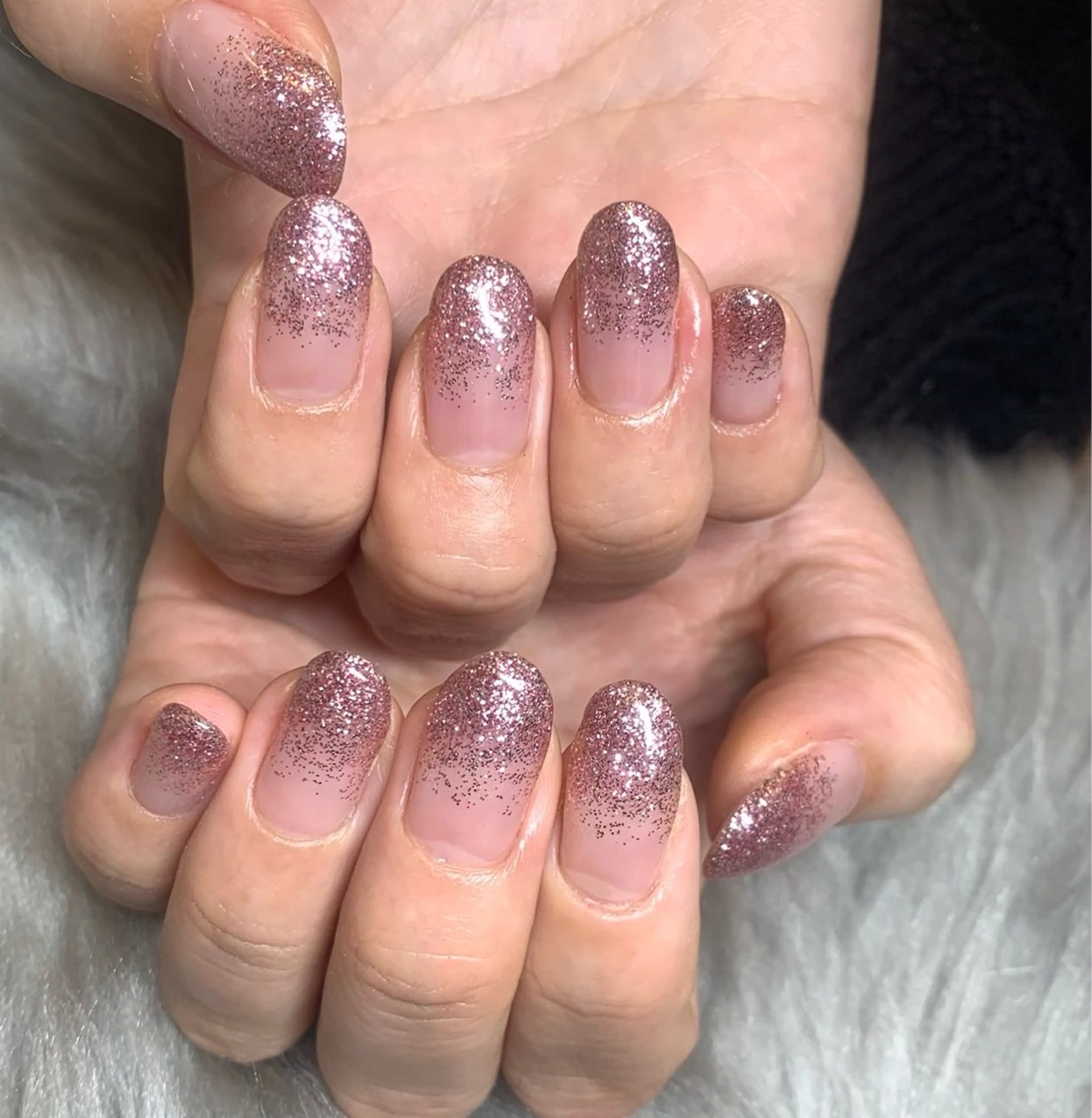 ネイル グラデーション ピンク Mao ♡のネイルデザイン