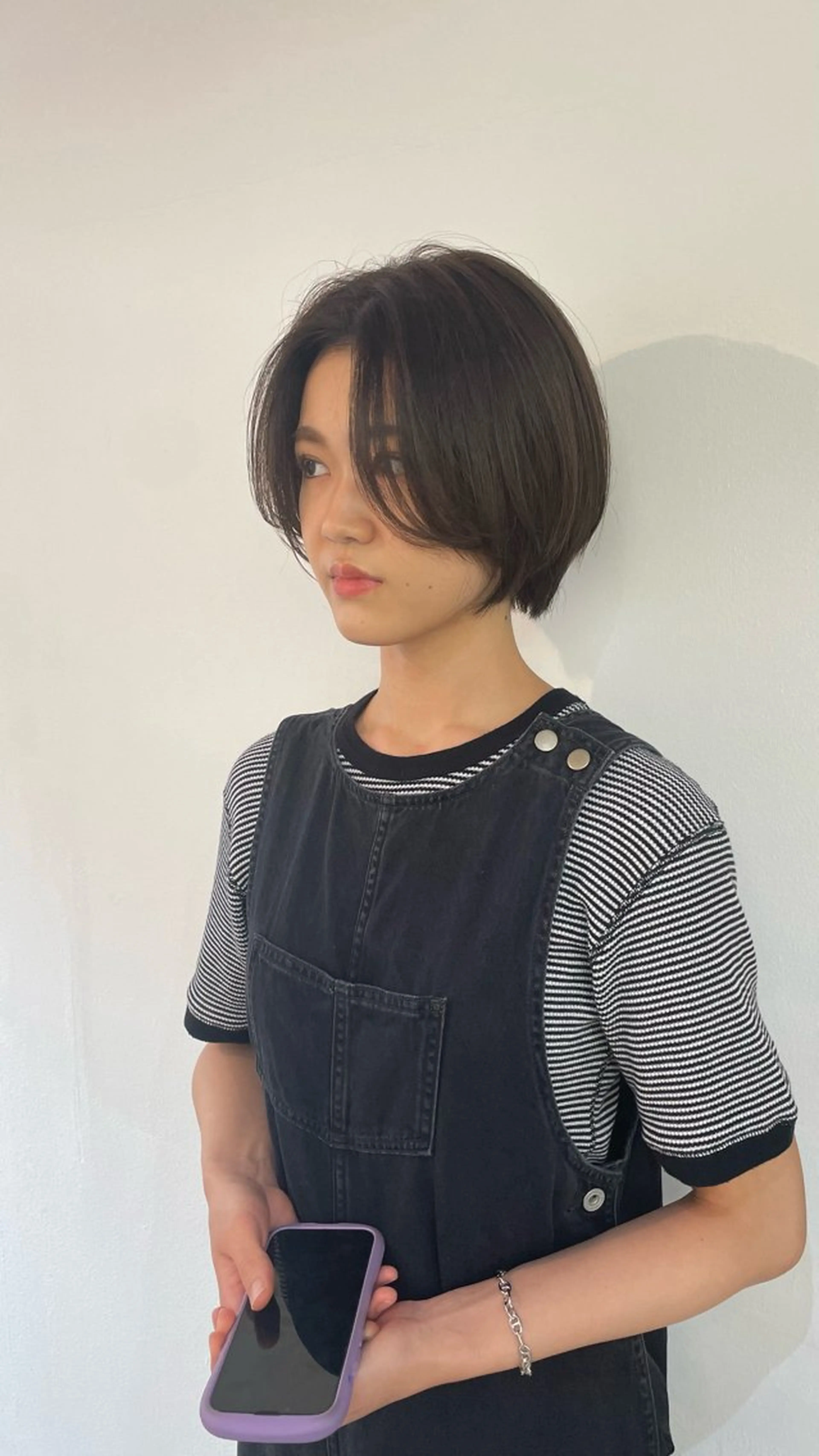 ショート ショートボブ ボブ ショートヘア カット ヘアカラー トリートメント Seeknext // Rukaのヘアスタイル