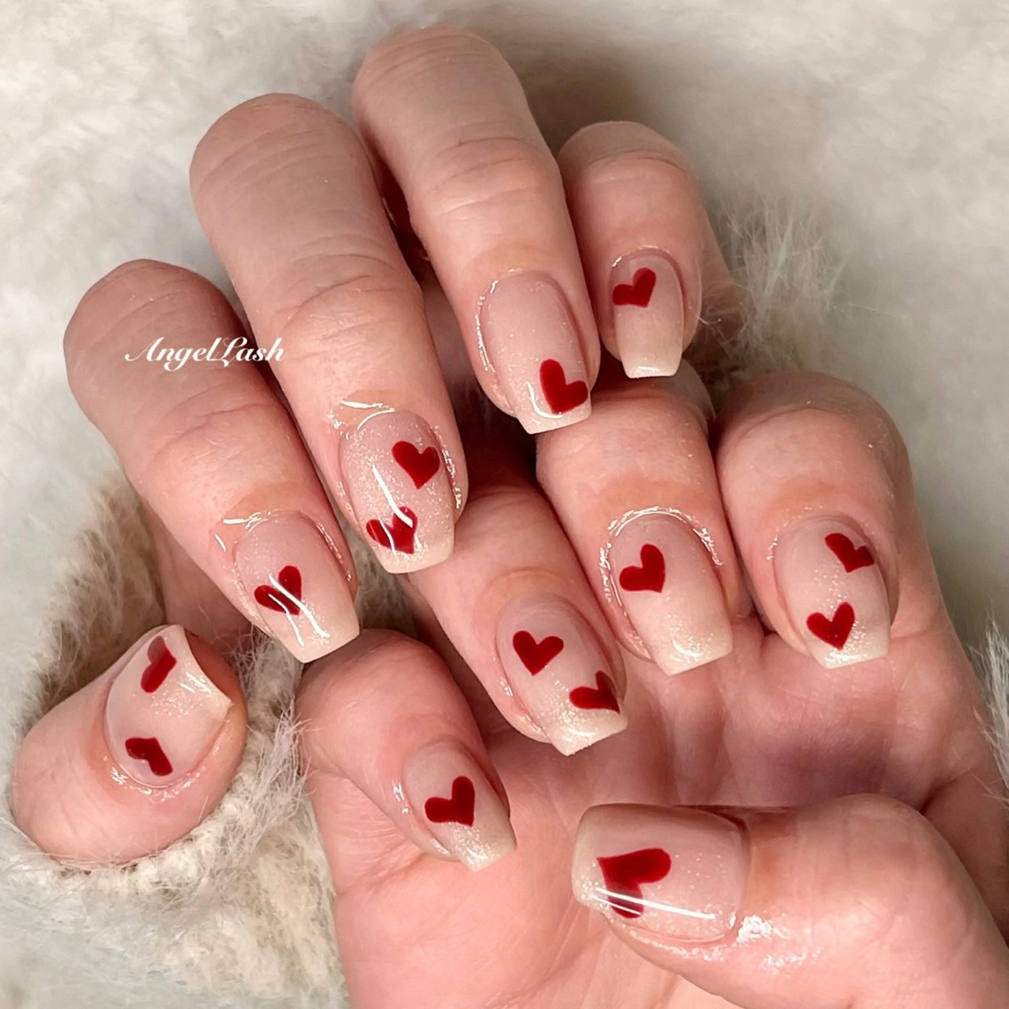 ネイル WASHLY所属・sakura 辻堂ニュアンスネイルのネイルデザイン