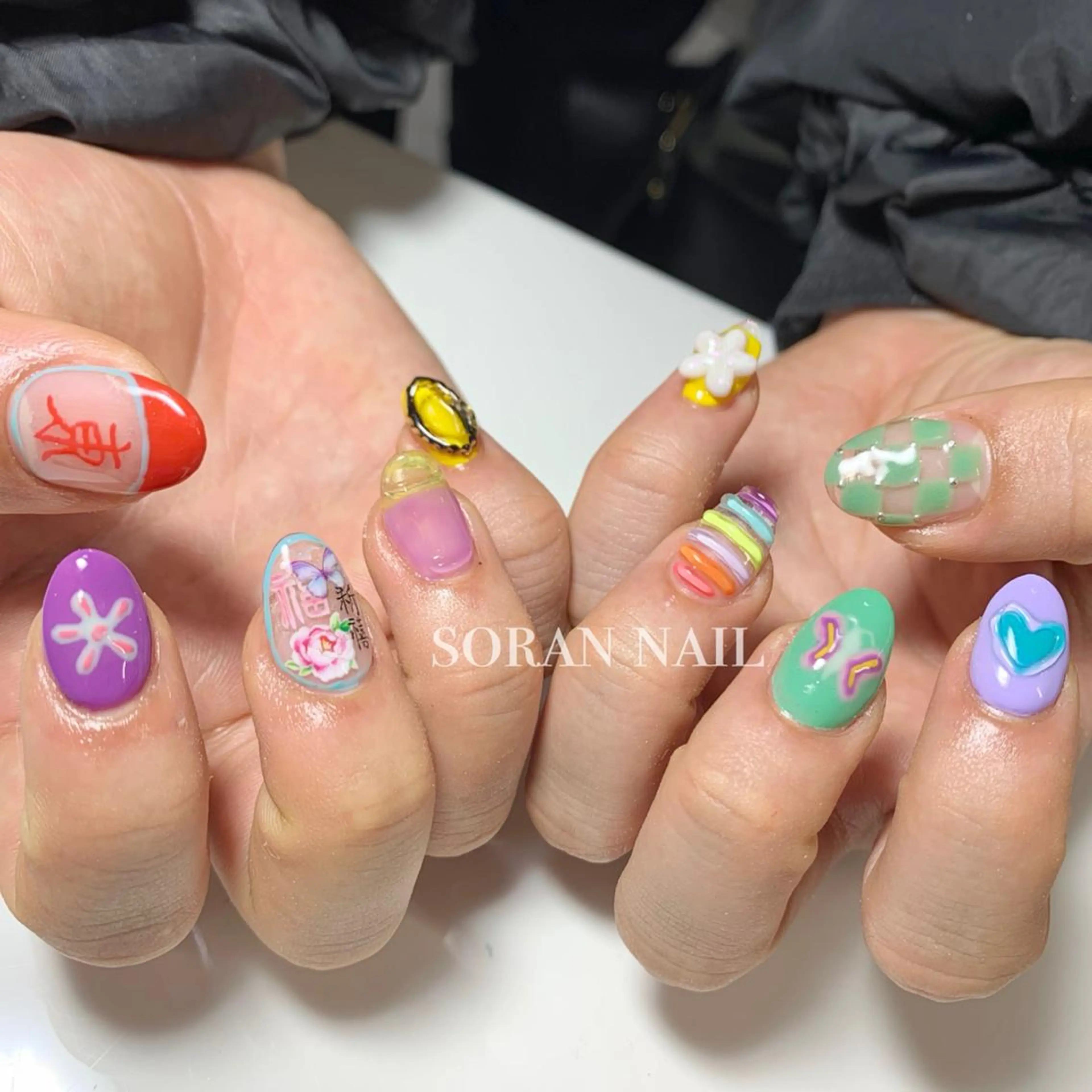 ネイル soran nailのネイルデザイン