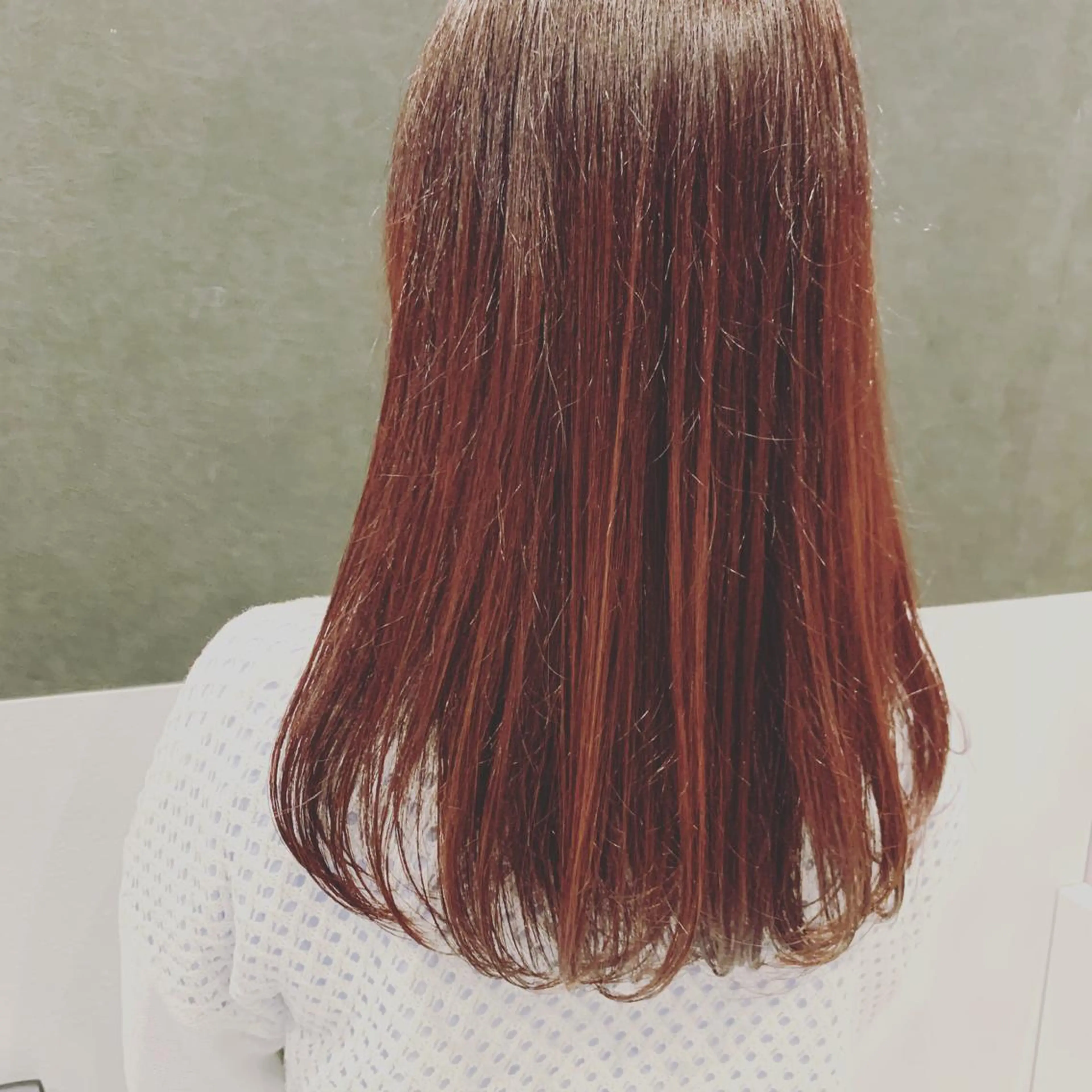 ミディアム カラー 縮毛矯正/髪質改善/ 石橋代智のヘアスタイル