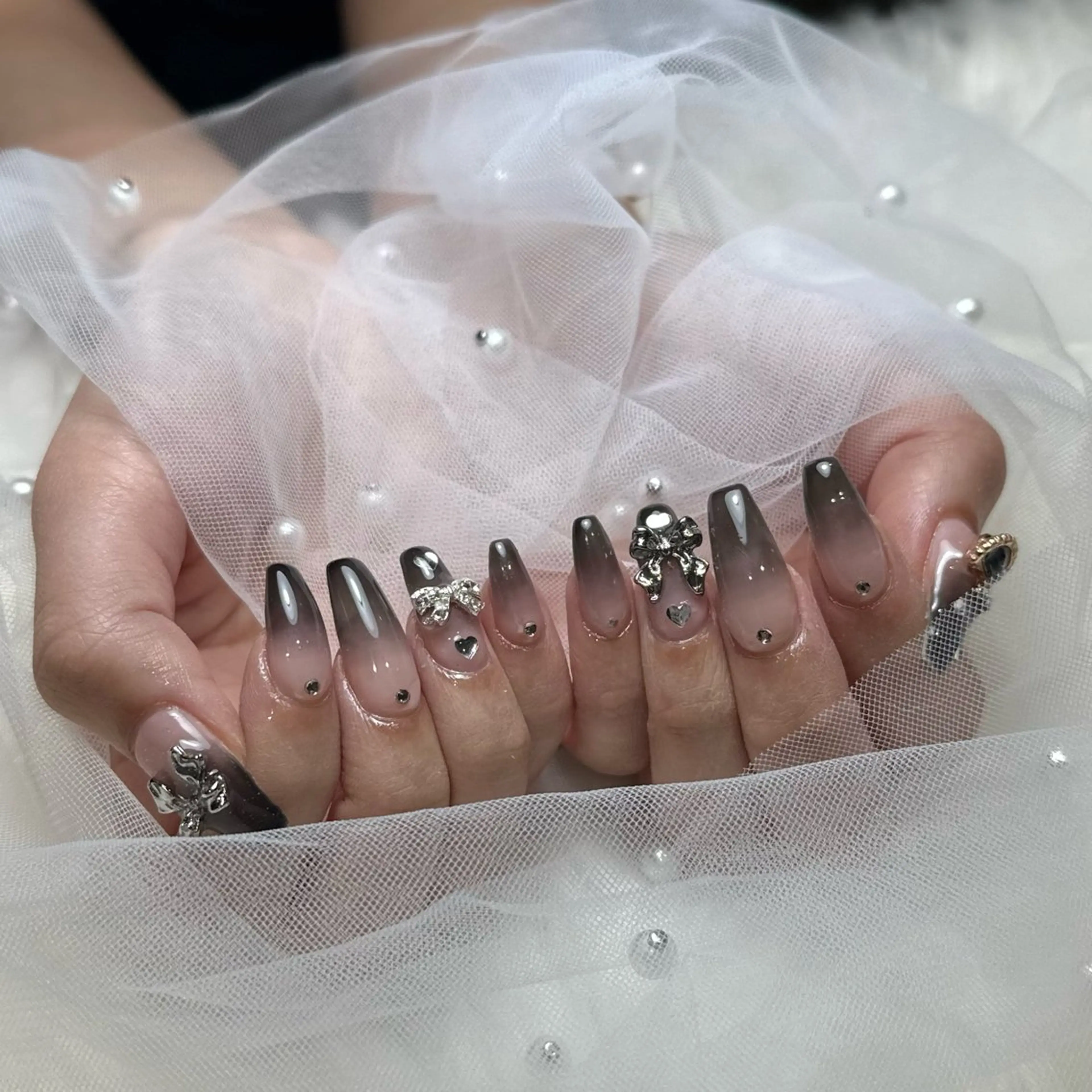 ネイル ハンドネイル She nail studio 原宿店所属・いいだえみ ୨୧ᵕ̤ᴗᵕ̤)のネイルデザイン