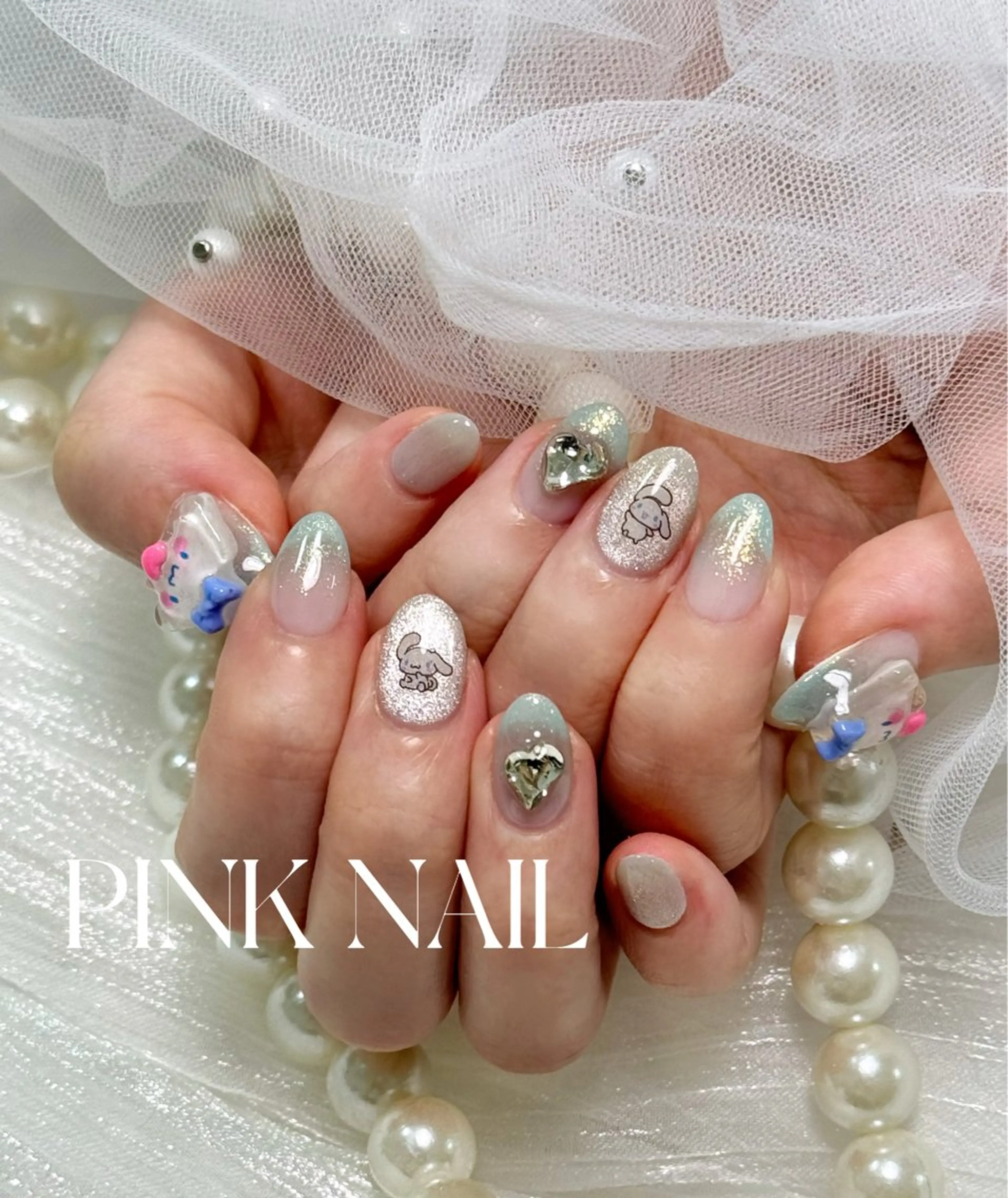 ネイル ハンドネイル pink nailのネイルデザイン