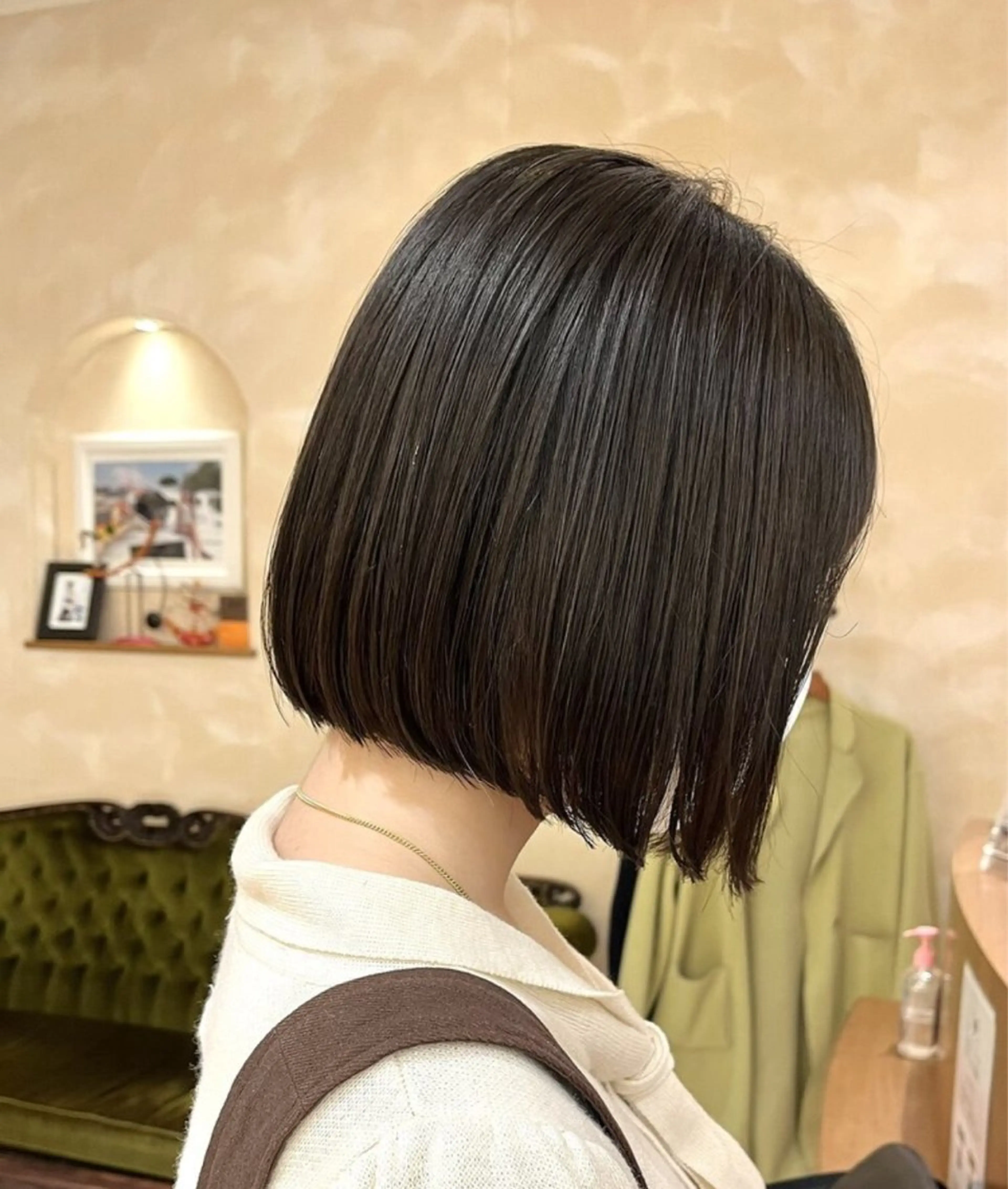 ワンレングスカットモデル✂️の写真