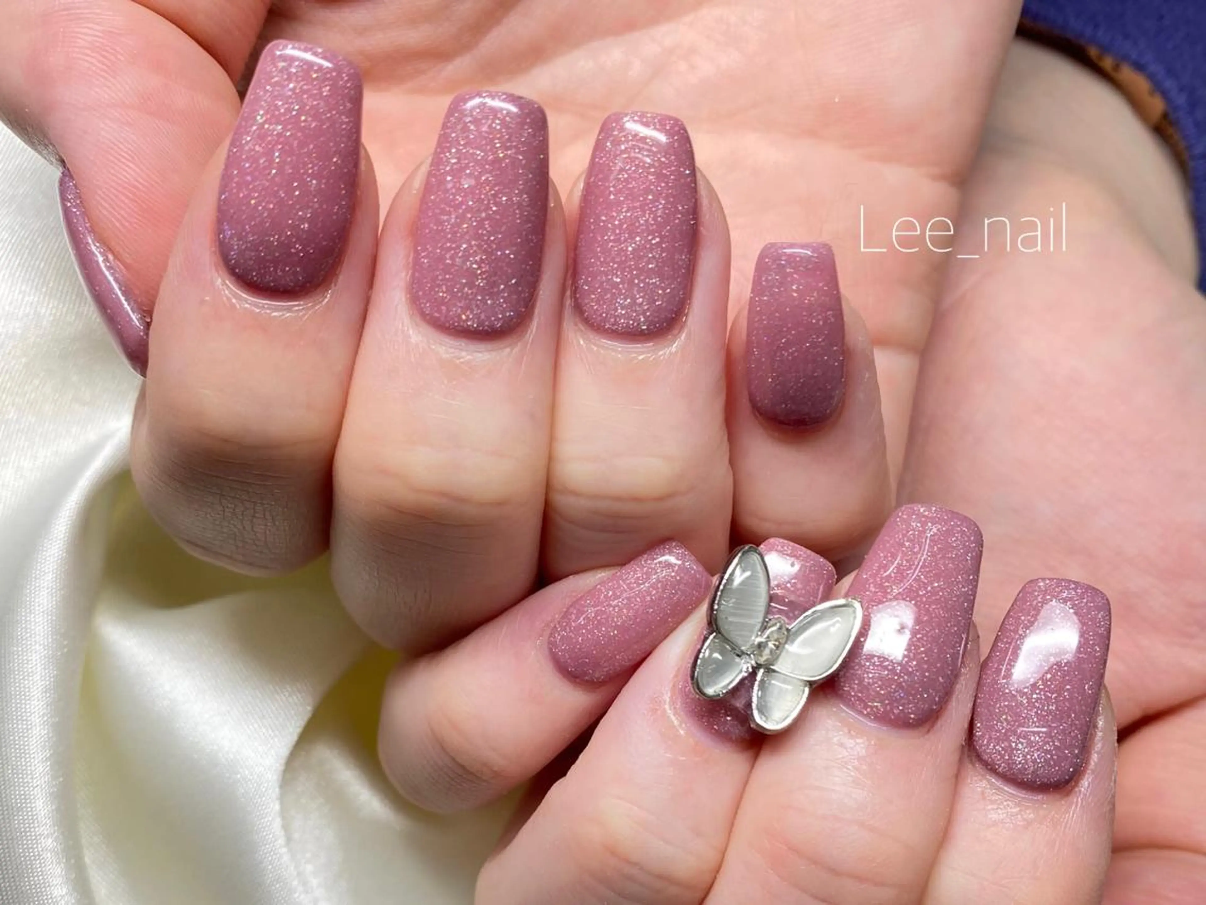 ネイル ワンカラーネイル Lee_ nailのネイルデザイン