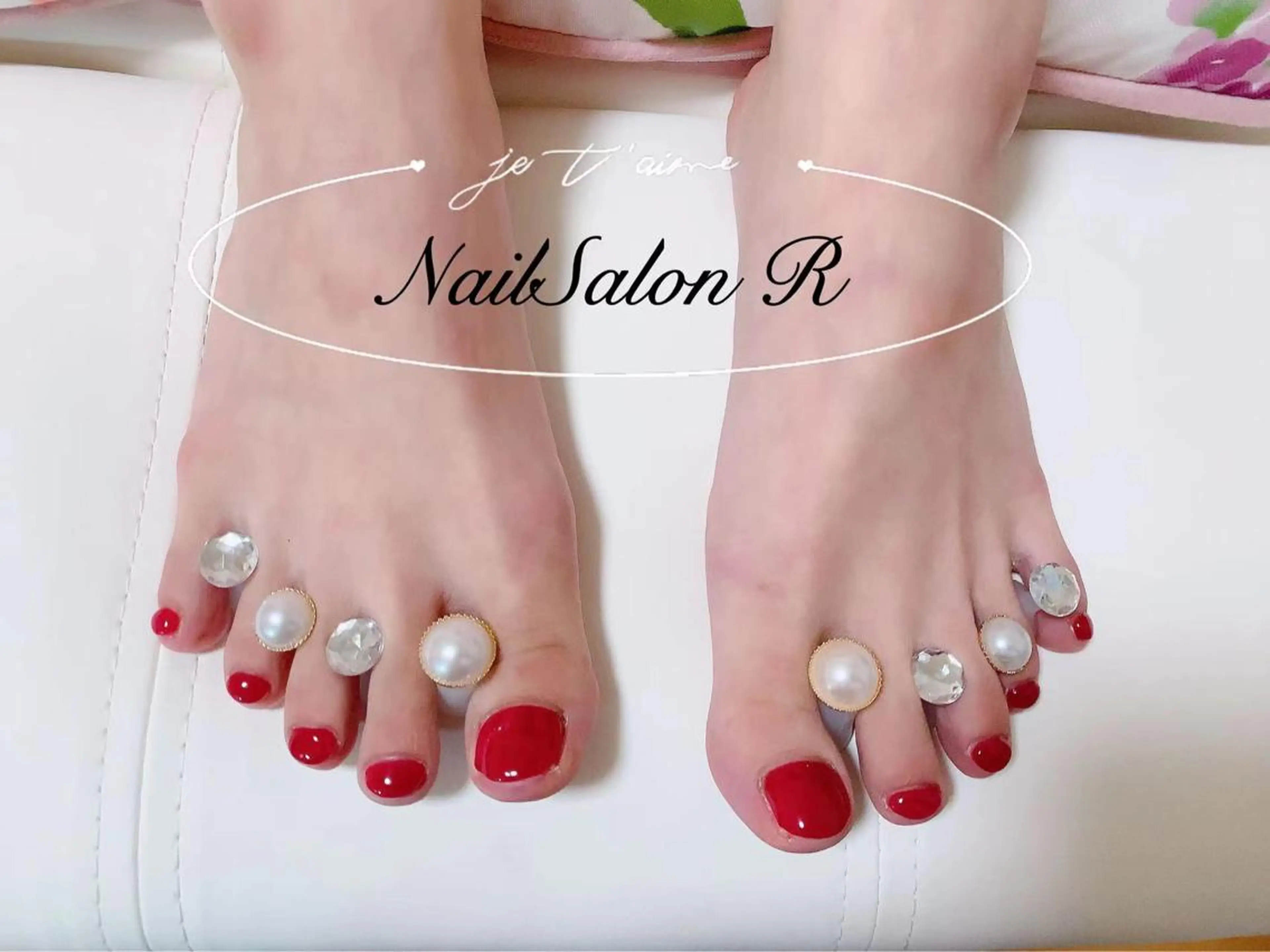 ネイル フットネイル NailSalon R(ネイルサロンアール)所属・NailSalonR 宮里のネイルデザイン