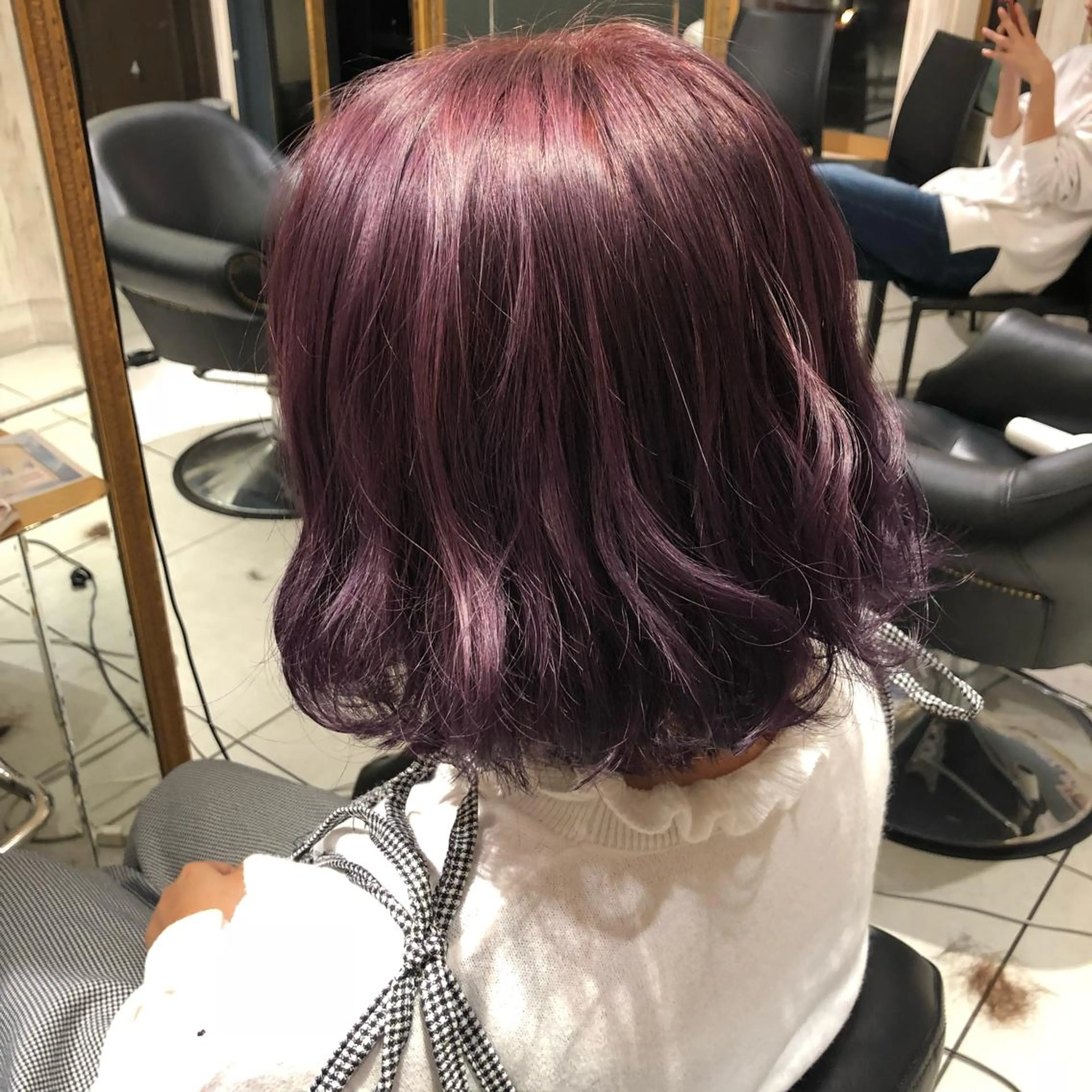 ミディアム FENICE onthe beach所属・永井大樹✨ 透明感カラー✨のヘアスタイル