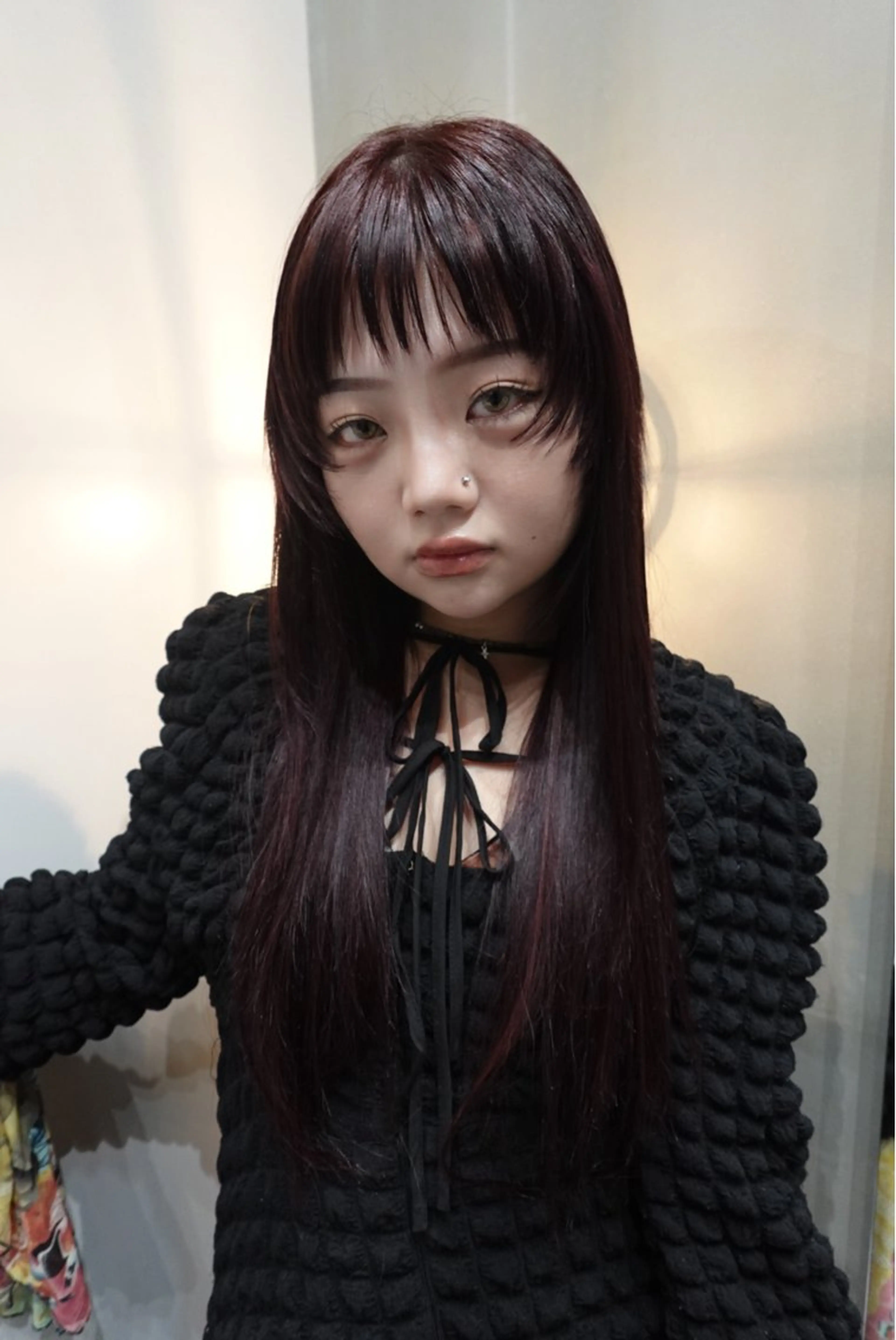 ロング カット ヘアカラー Celan所属・ボブレイヤー /yuukiのヘアスタイル