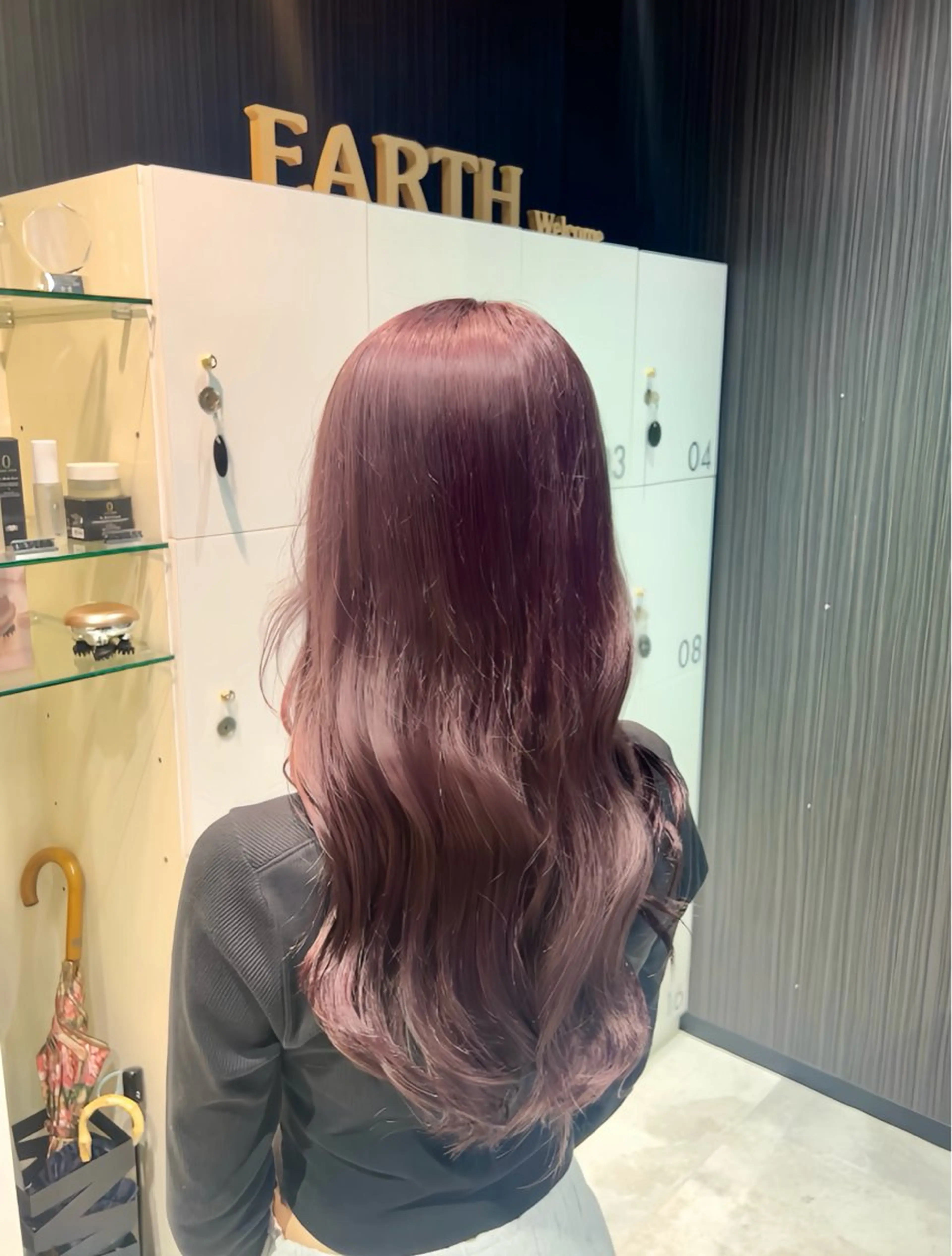 ロング カラー ヘアカラー 堀江 優妃のヘアスタイル