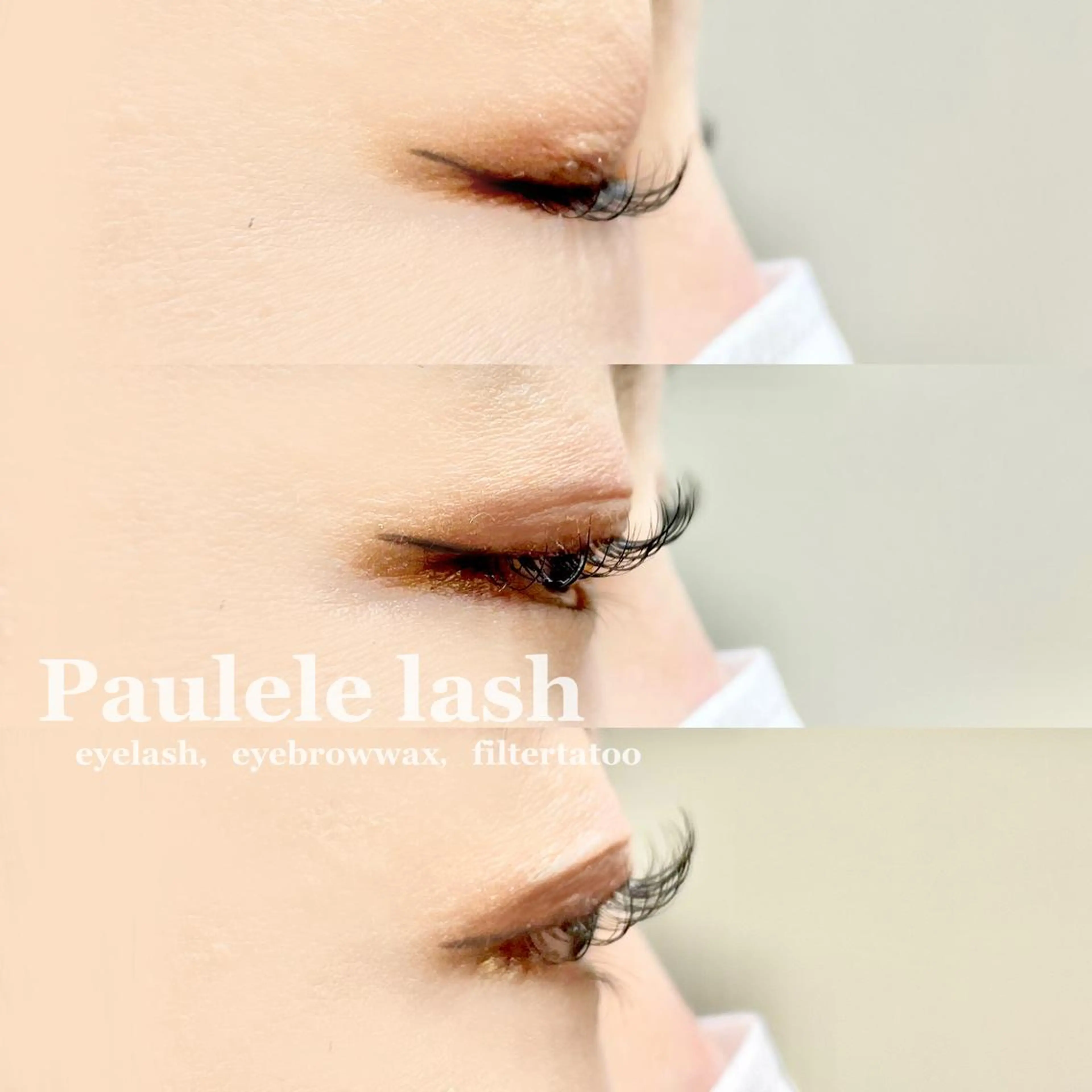 マツエク・マツパ マツパ paulele所属・Paulele すぎ✳︎.のマツエク・マツパデザイン