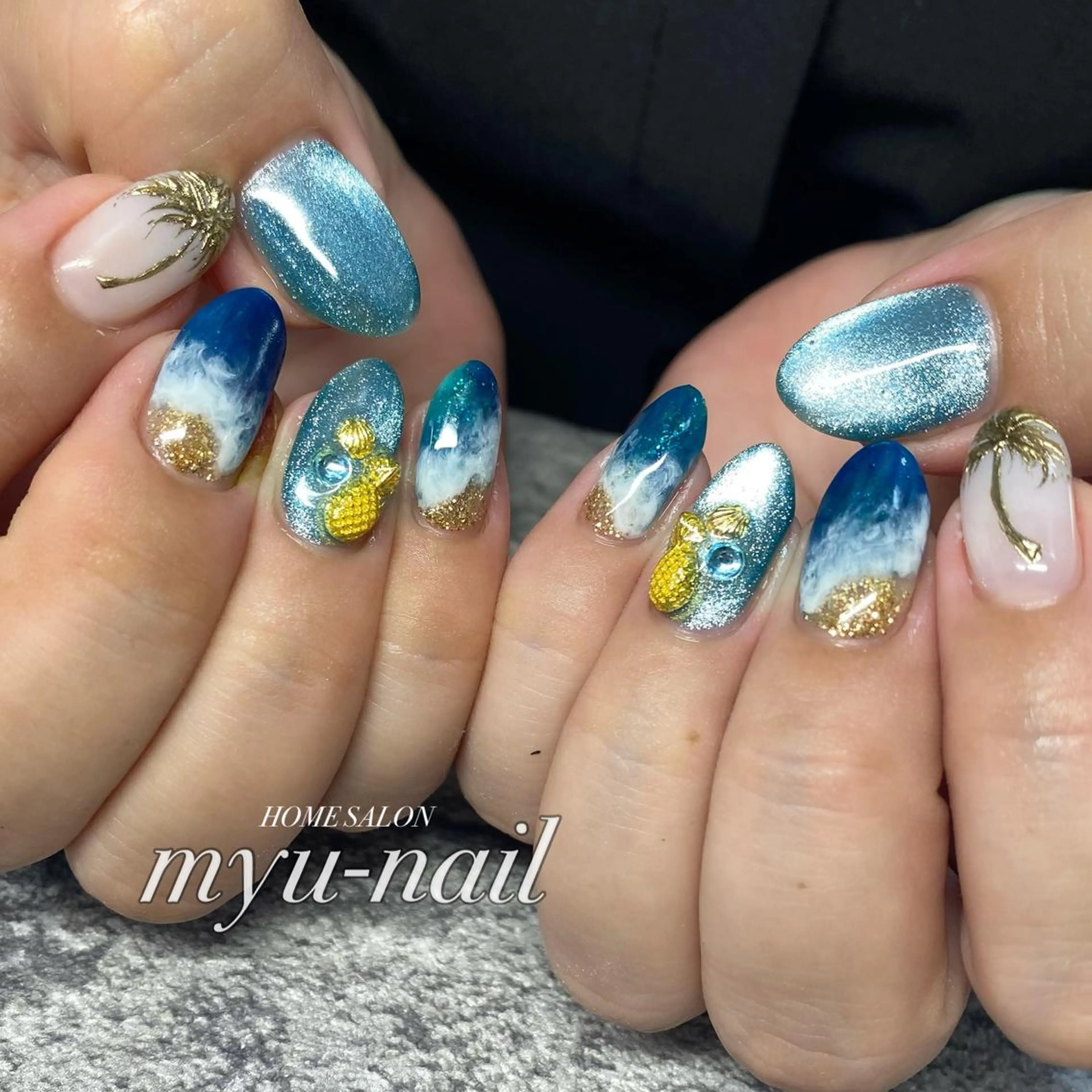 ネイル ホームサロン myu-nailのネイルデザイン