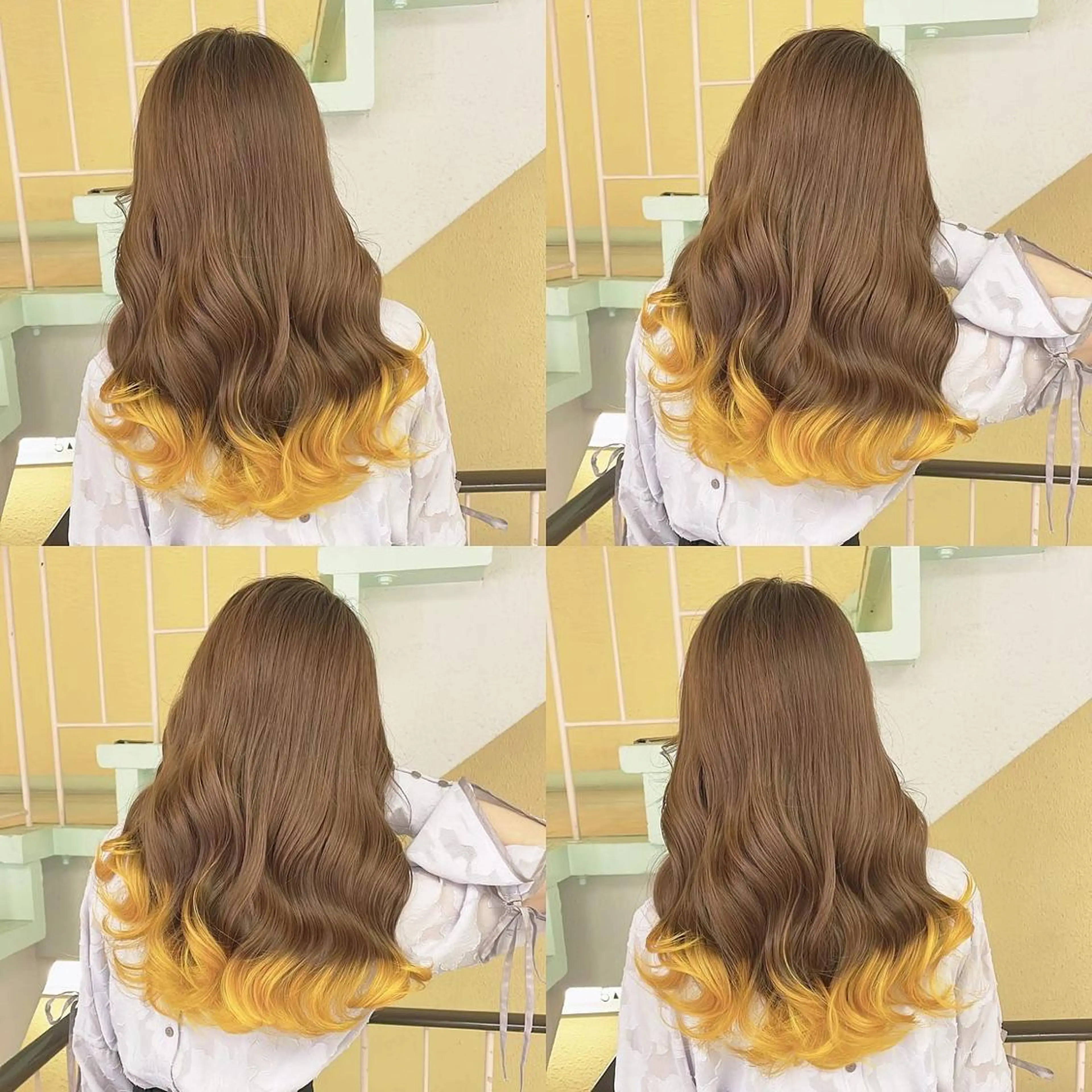 カラー ヘアカラー トリートメント 渋谷:インナーカラー ／🍒エリカ🍒のヘアスタイル