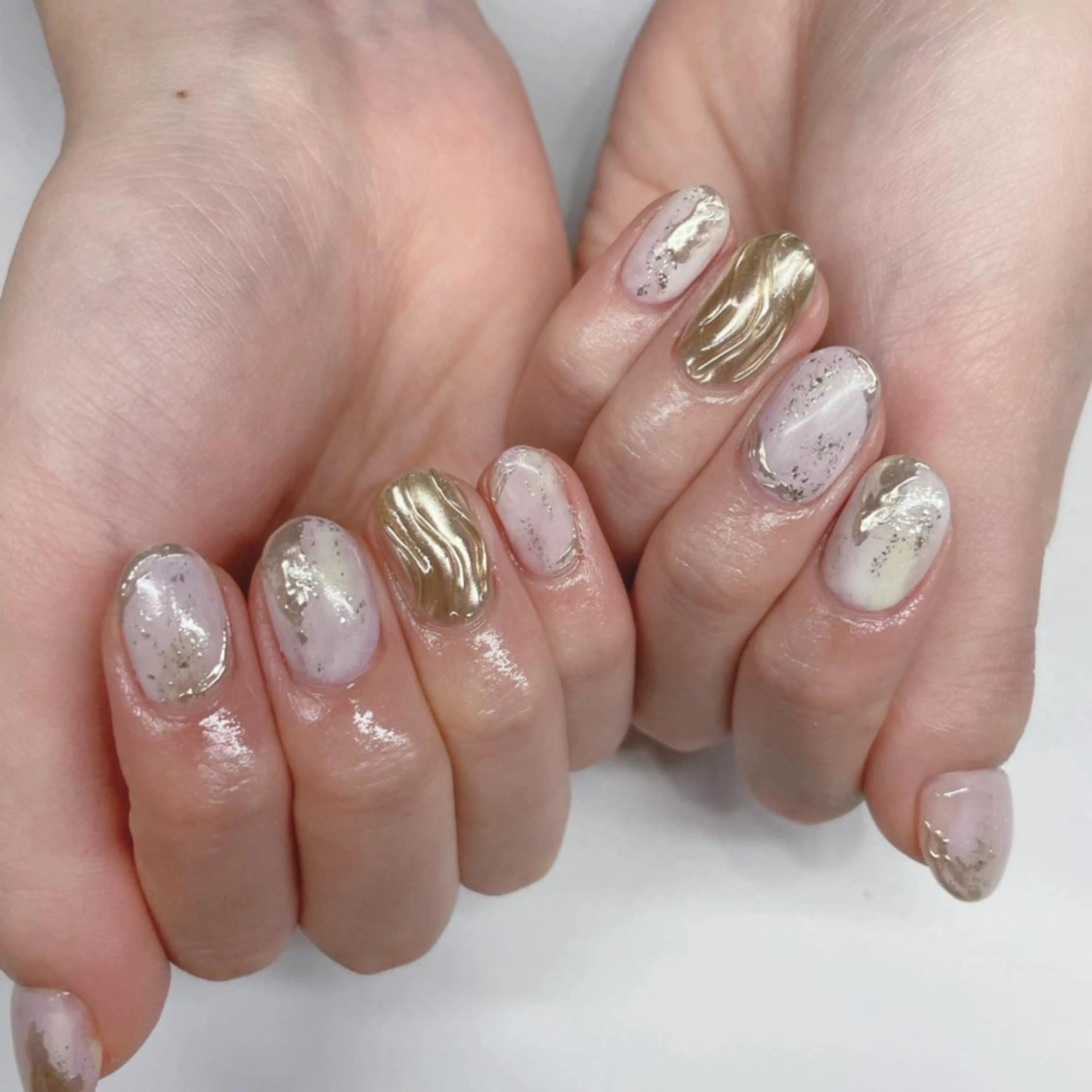 ネイル ジェルネイル グラデーション 持ち込み ニュアンスネイル オフィスネイル Lety total beautyのネイルデザイン