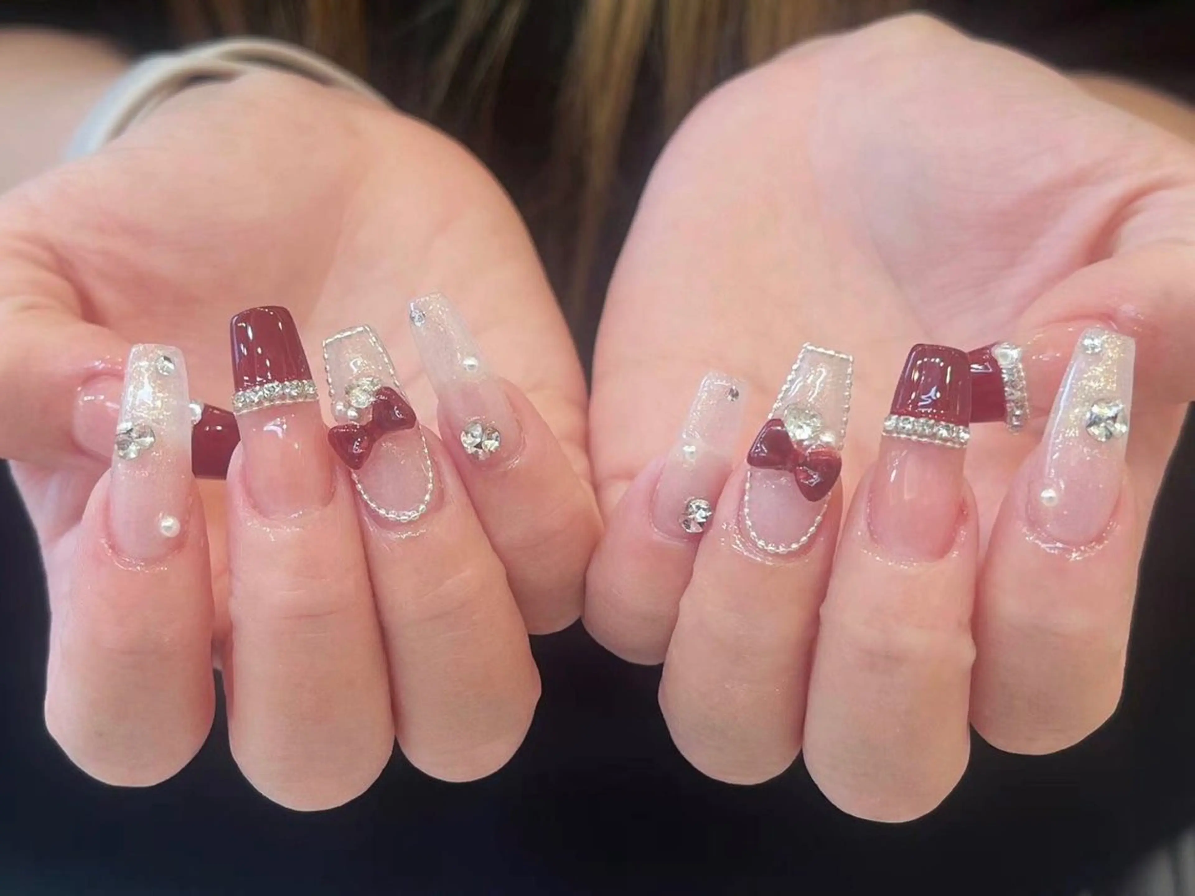 ネイル アートネイル フラワーネイル フットネイル ジェルネイル マグネットネイル My nail所属・babarla Nailのネイルデザイン
