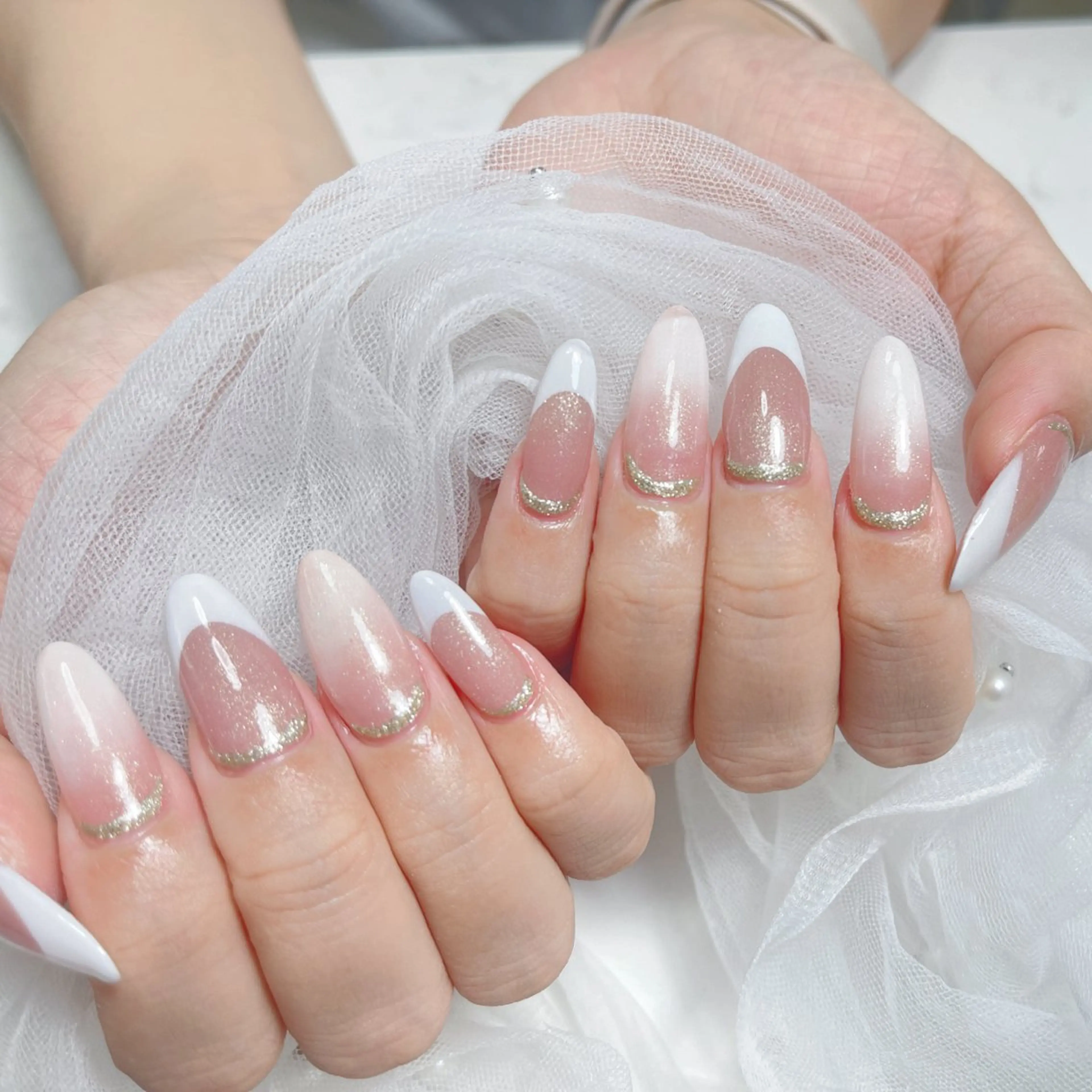 ネイル ハンドネイル 🎀ネイルサロン エクラYUI🎀のネイルデザイン