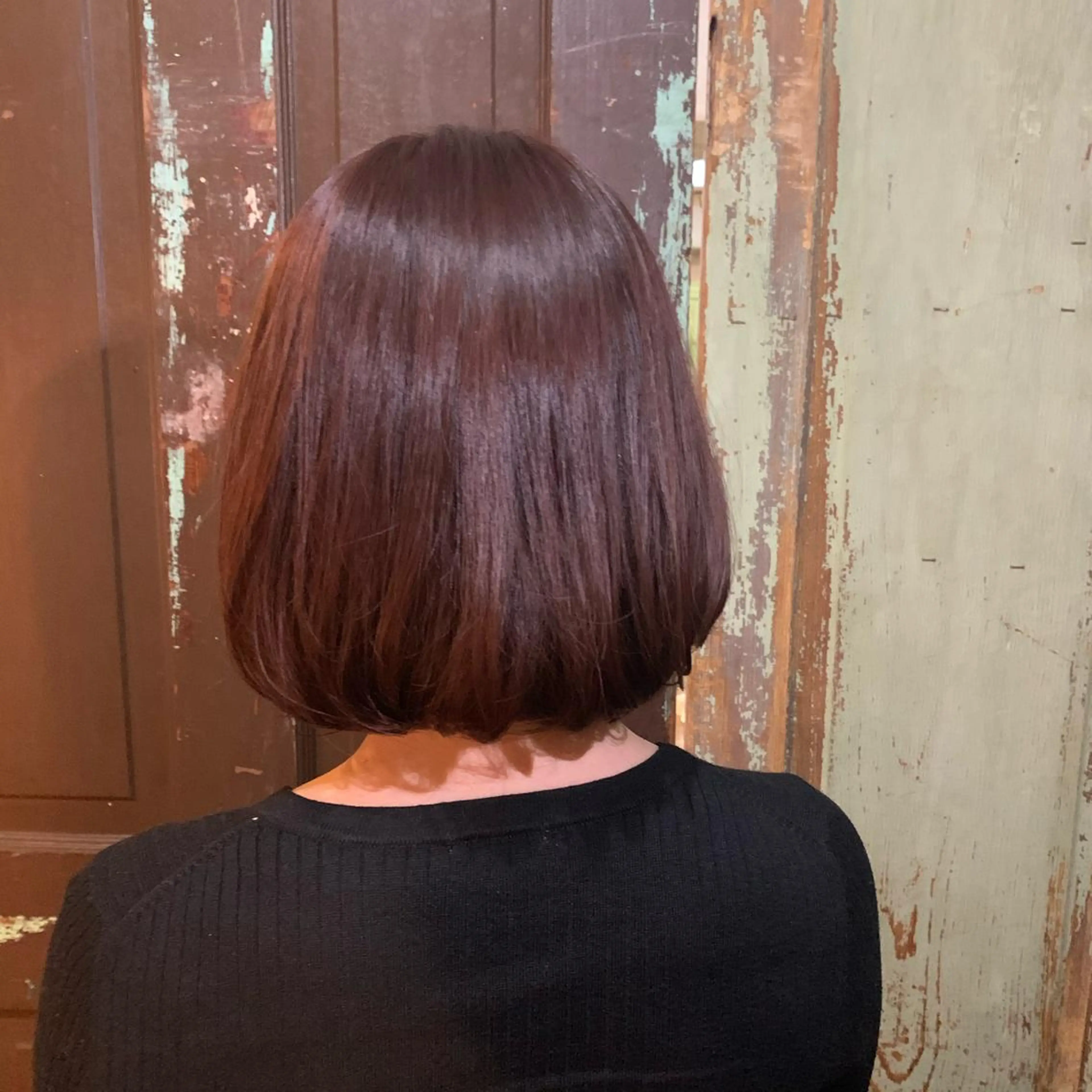 カラー ブリーチ ブリーチなしカラー ピンクカラー ピンクパープル kimika🥑 メンズ/髪質改善のヘアスタイル