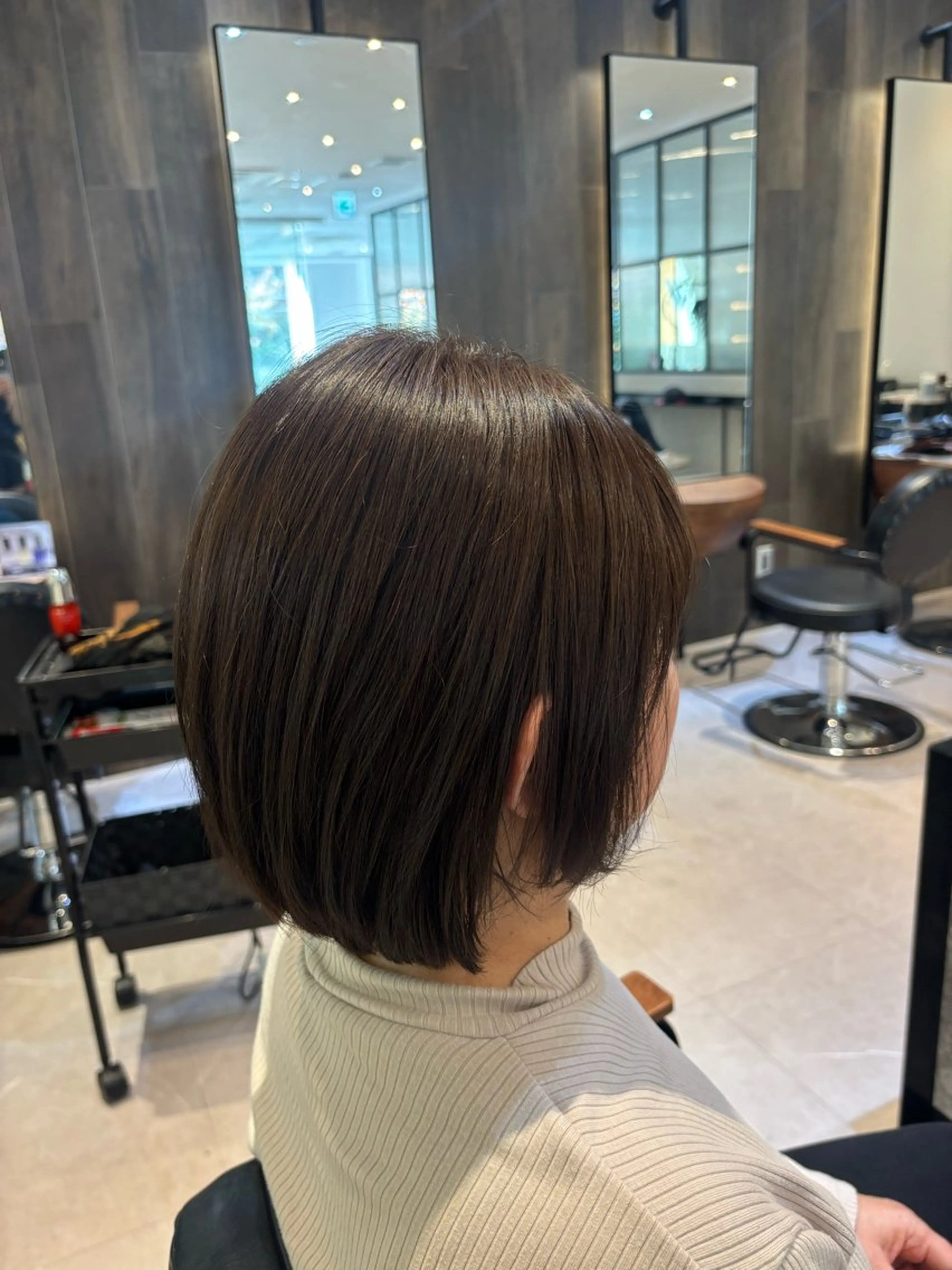 ショート カラー ベージュカラー ブラウンカラー ヘアカラー メンズ特化/ 透明感カラー/りなのヘアスタイル