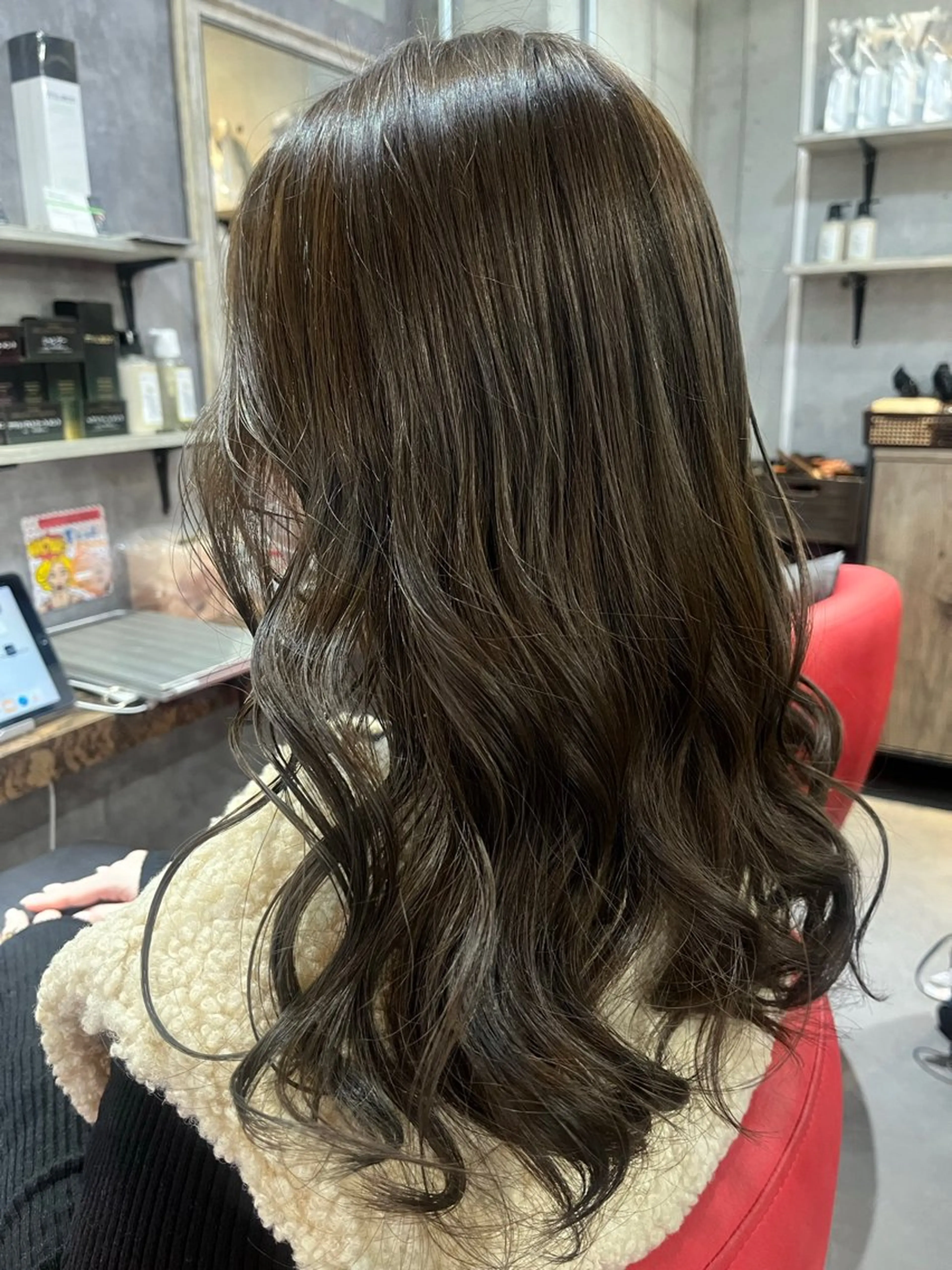ロング カラー ヘアアレンジ カット ヘアカラー 駅チカ【ali'i】 アリイ花崎友美☘のヘアスタイル