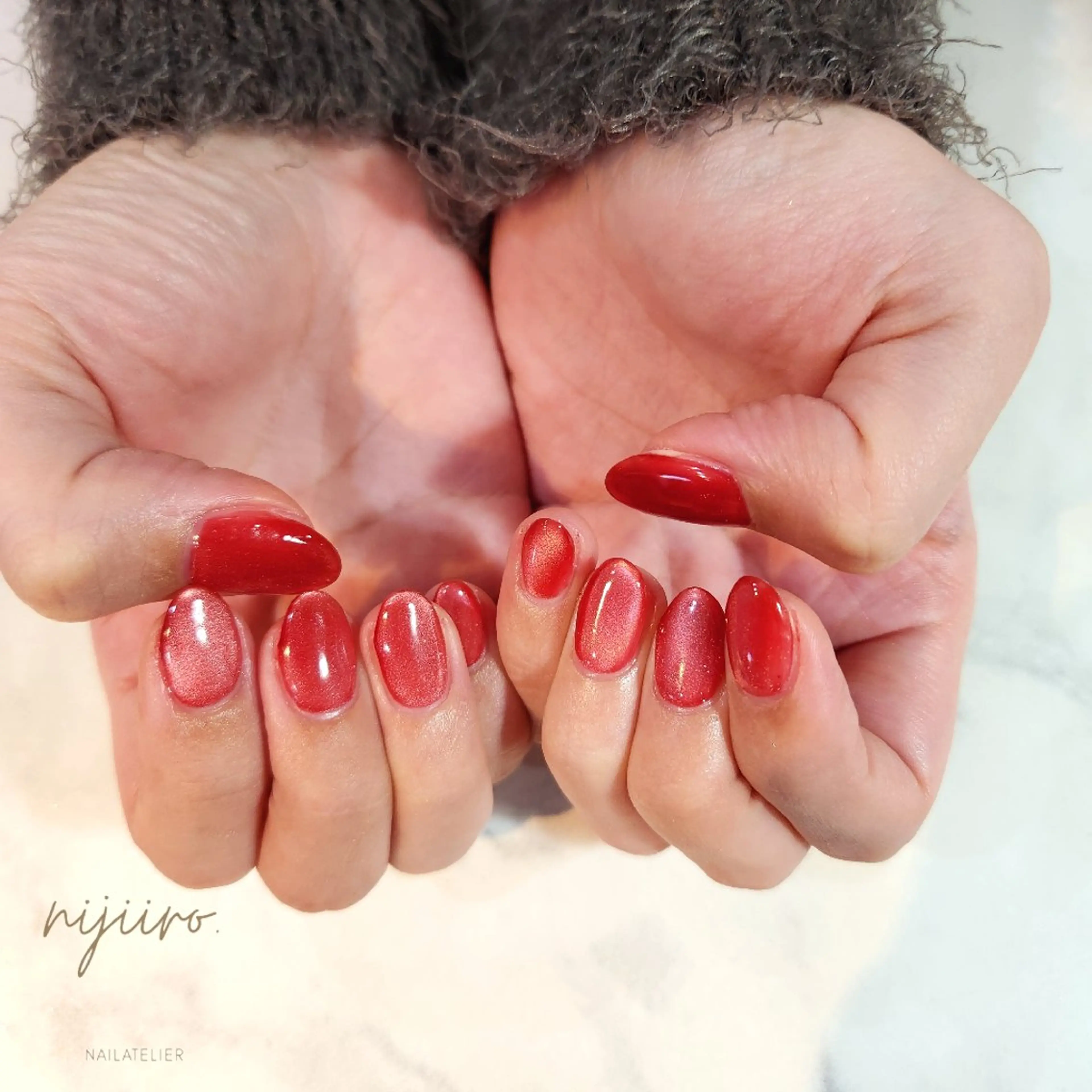 ネイル ハンドネイル nailatelier nijiiro.所属・nijiiro🌈 サトウのネイルデザイン