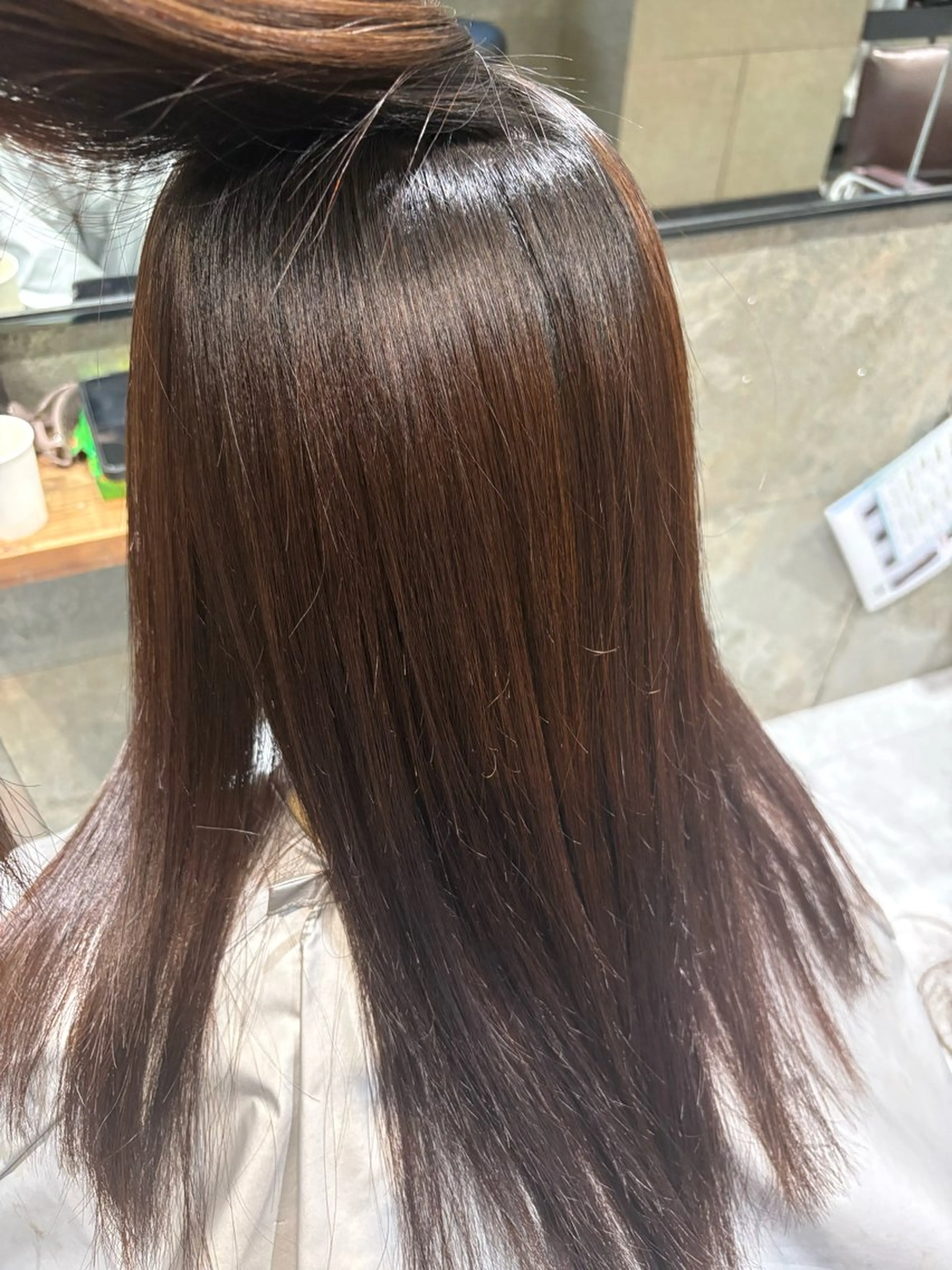 セミロング カット 縮毛矯正 トリートメント La fith hair arc 高槻店所属・Chisato🤍 高槻/ボブ/ショートのヘアスタイル