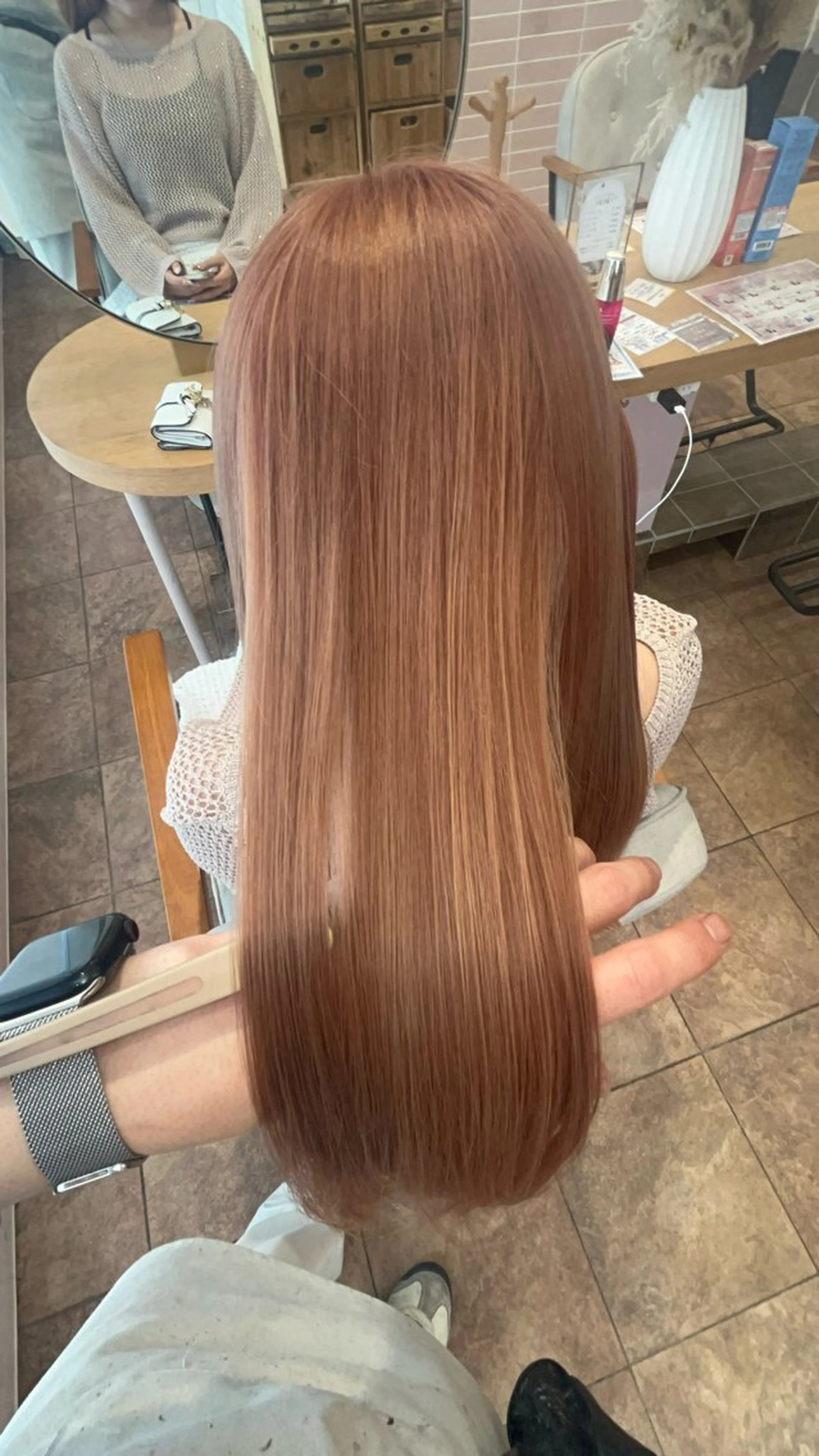 ロング カラー ベージュカラー ブラウンカラー ヘアカラー トリートメント 北村 優斗のヘアスタイル