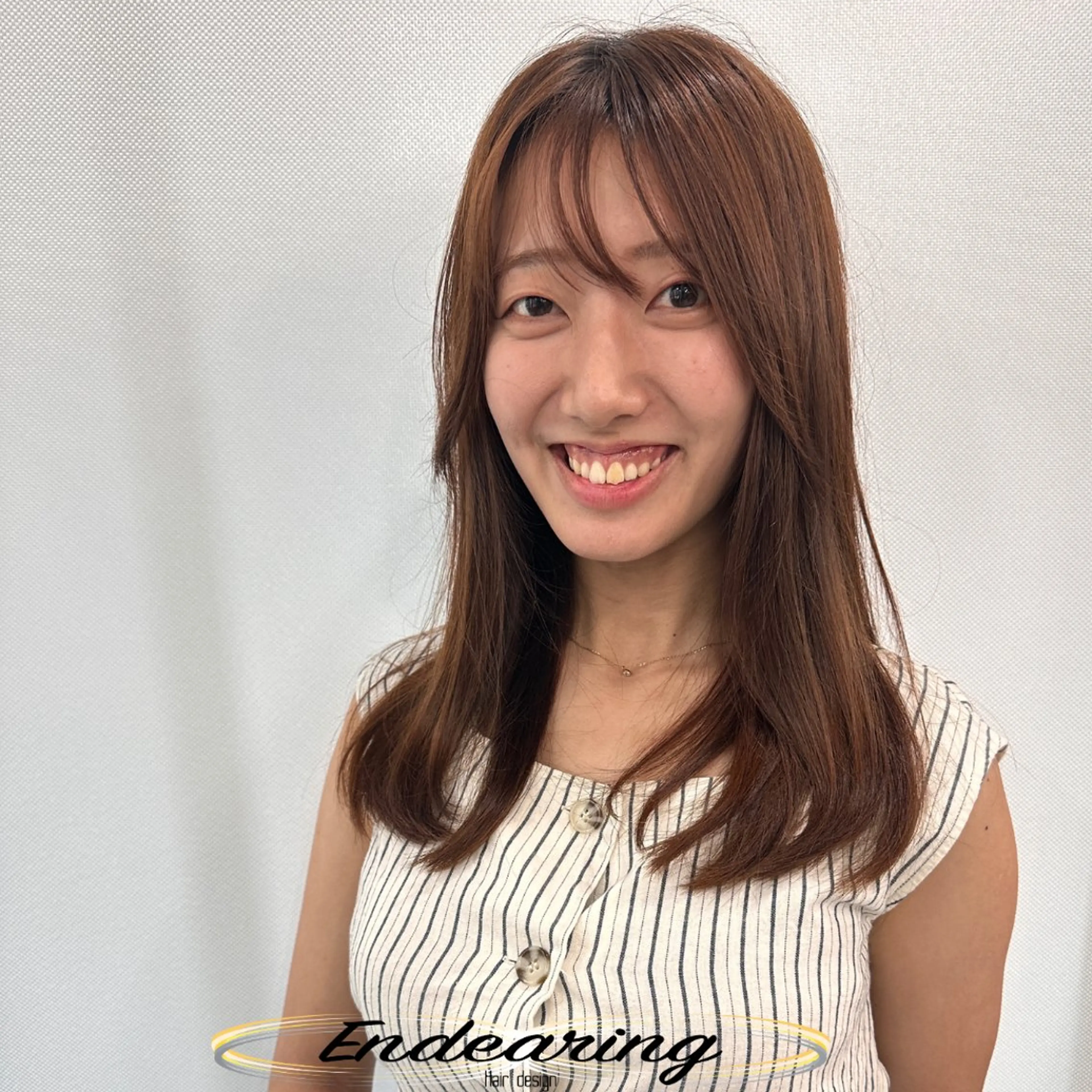 カラー カット ヘアカラー Endearing 銀座/レイヤーカットのヘアスタイル