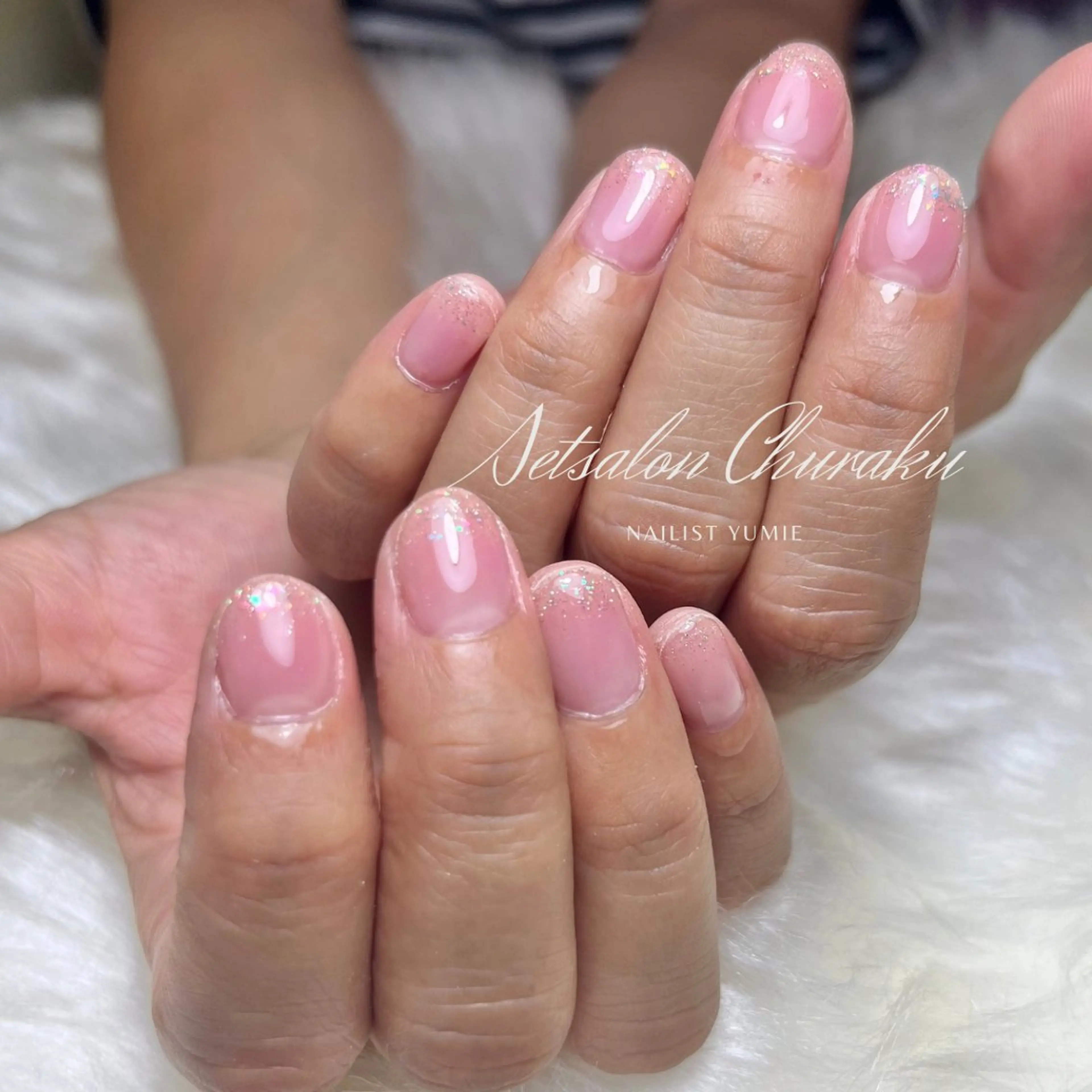 ネイル ハンドネイル Setsalon Churaku Nailist Yumie所属・【沖縄市安慶田】 🤍Yumieのネイルデザイン