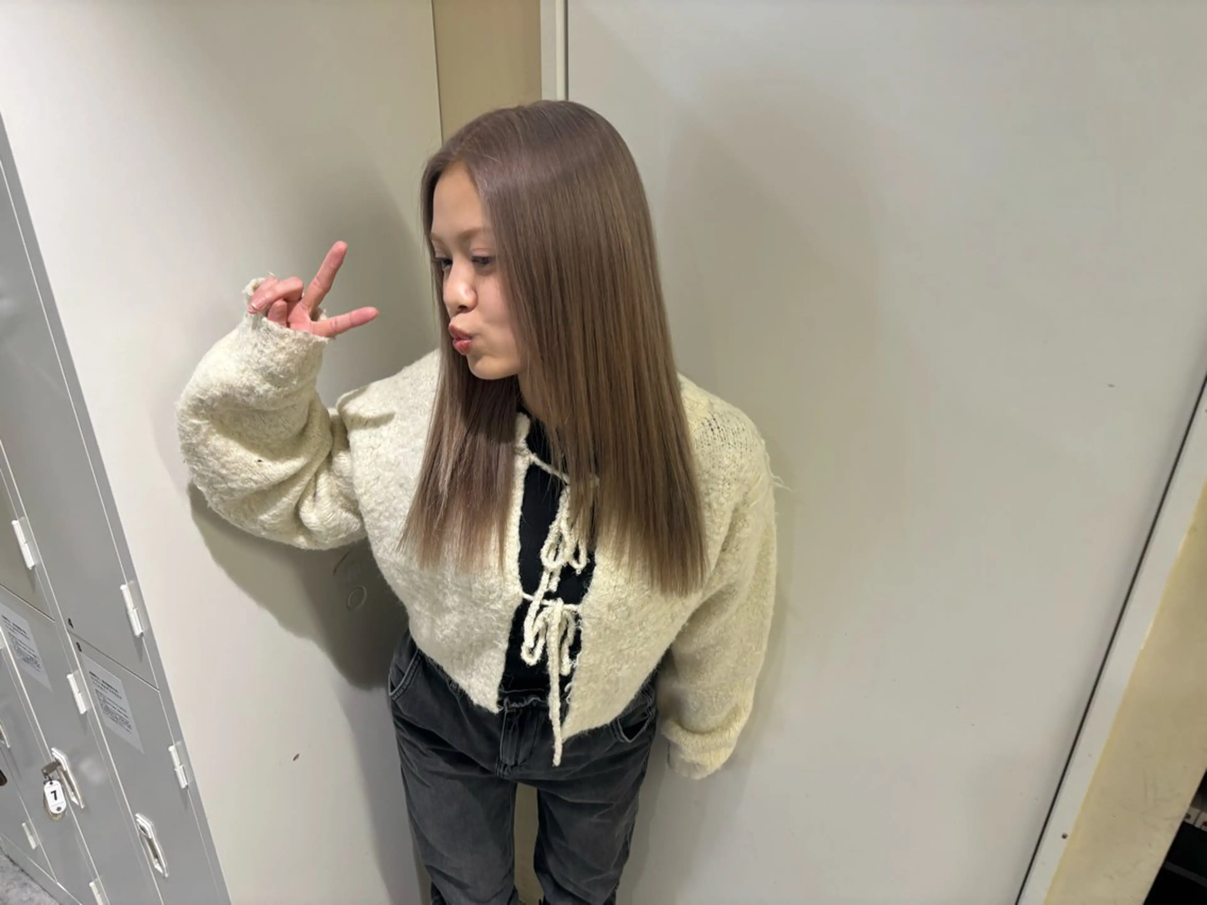 セミロング カラー ヘアアレンジ カット ヘアカラー トリートメント 🐕kato Mizuki🐕のヘアスタイル