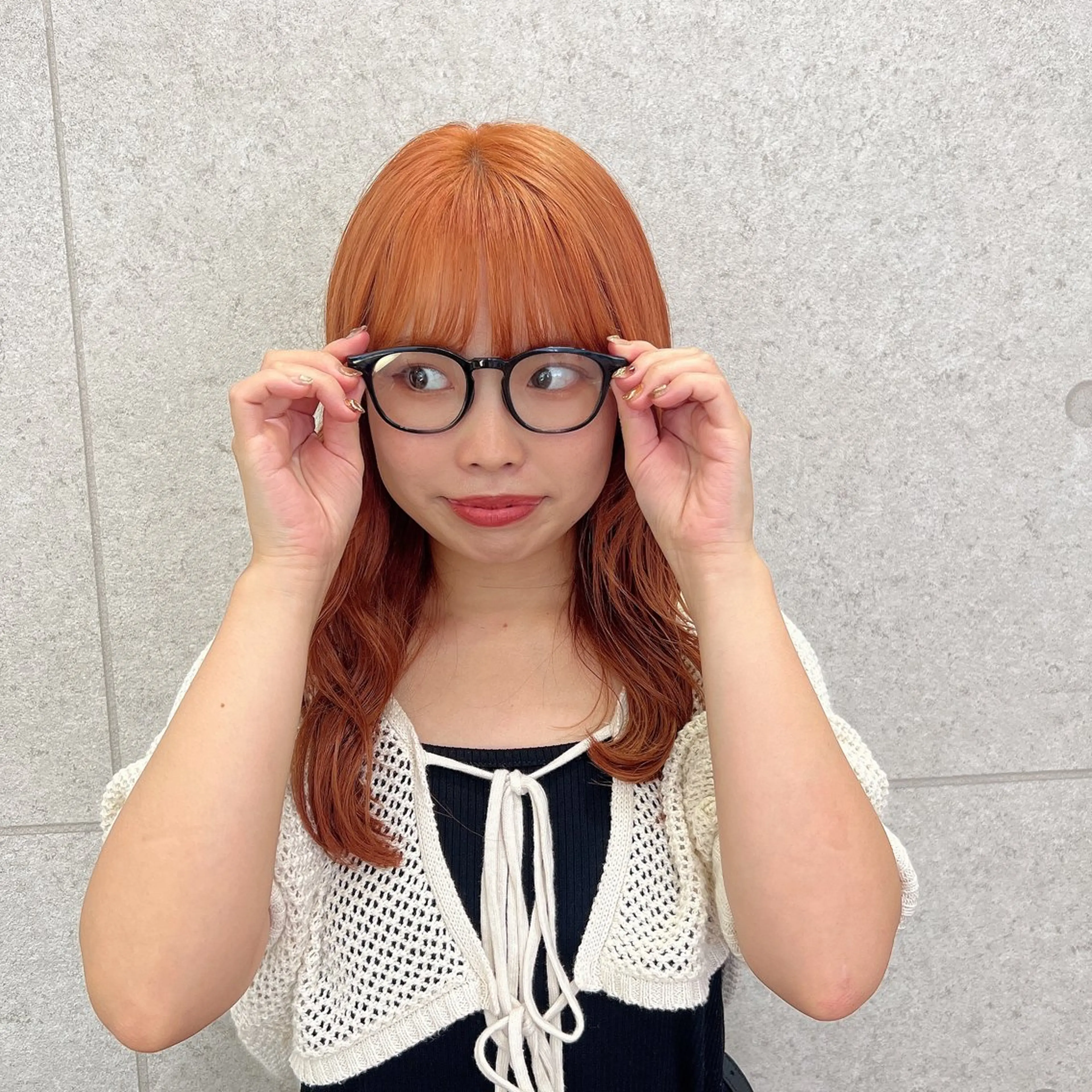 カラー ブラウンカラー オレンジ オレンジブラウン ヘアカラー トリートメント インナーカラー♡ Nanakoのヘアスタイル