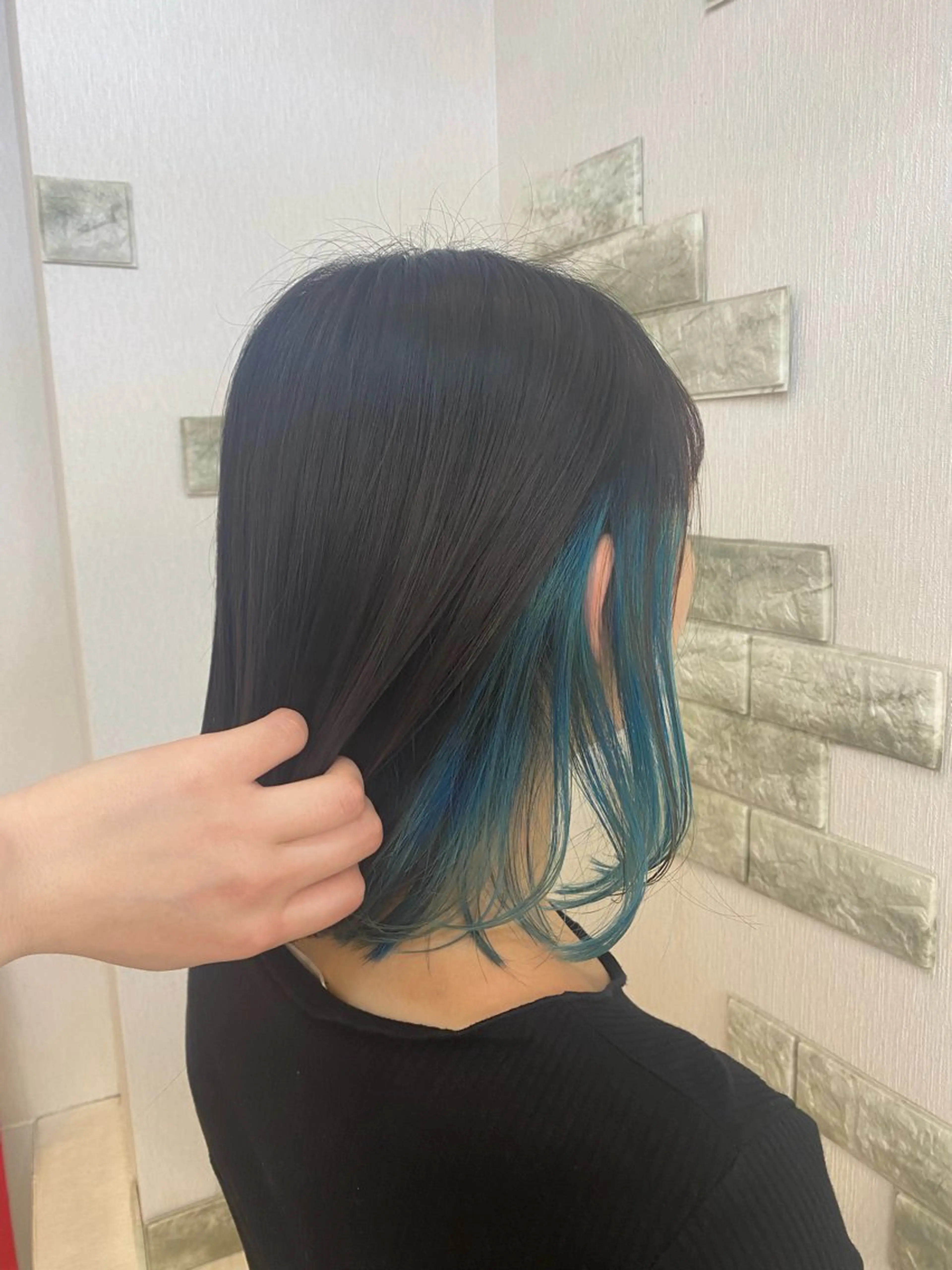 ミディアム カラー ️🫧押上️🫧はな 🫧うる艶パーマのヘアスタイル