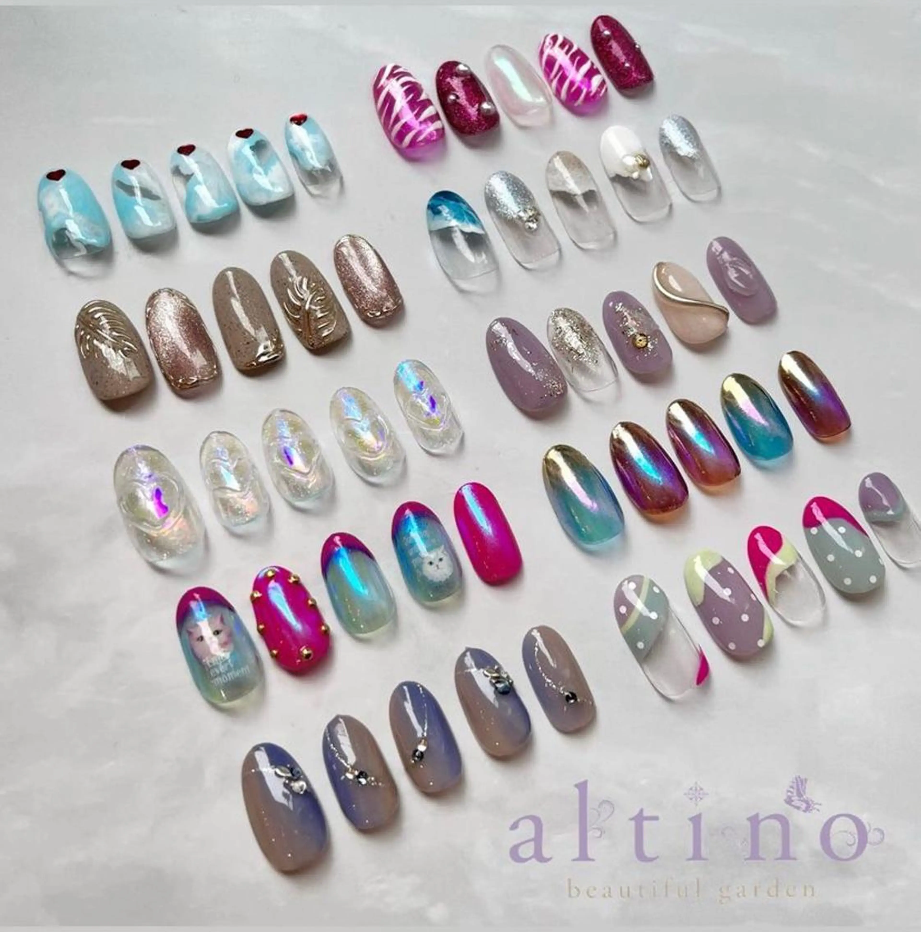 ネイル ハンドネイル nail atelier  new moon所属・森 貴子のネイルデザイン