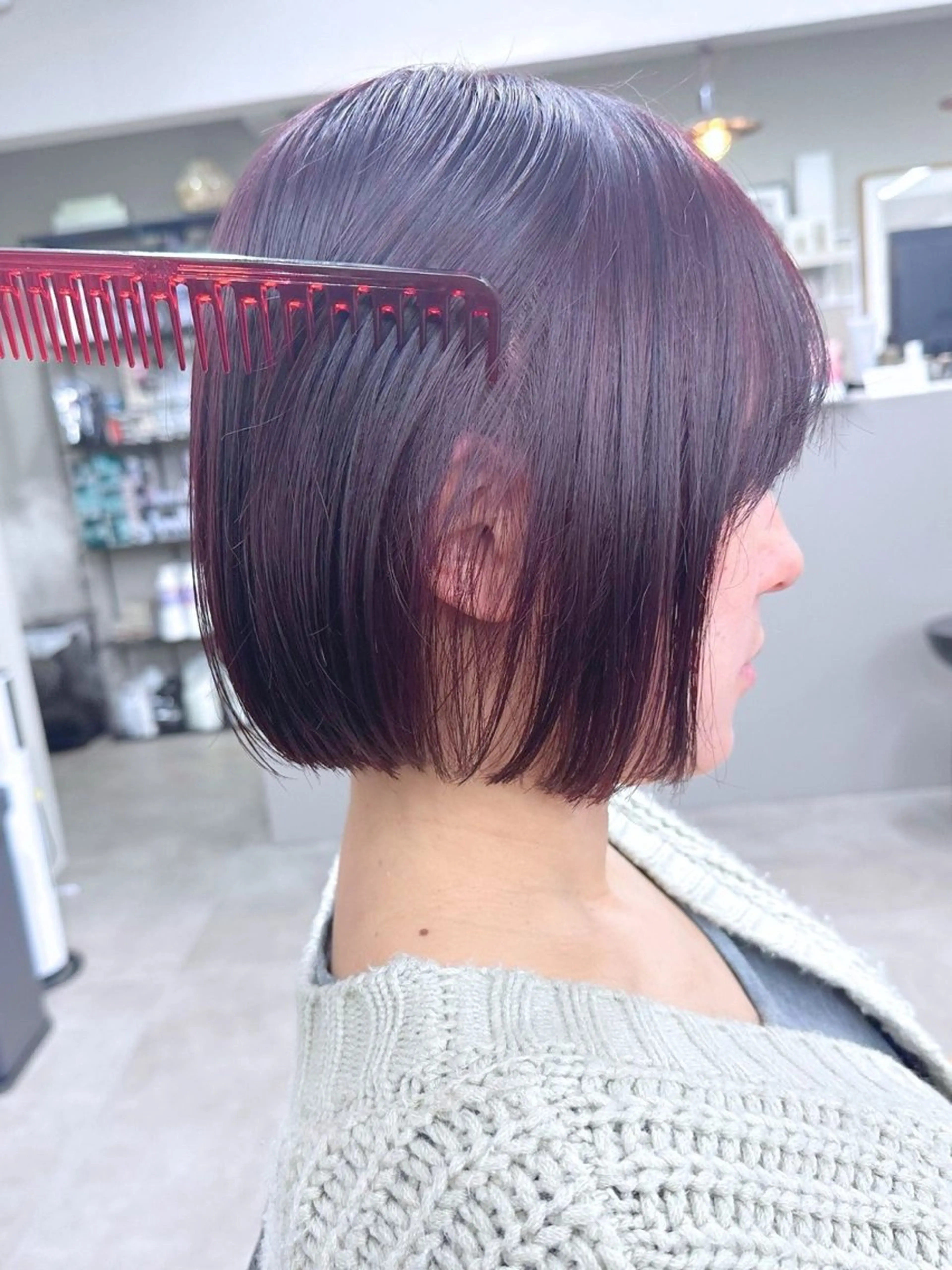 ミディアム ippo アカデミーのヘアスタイル