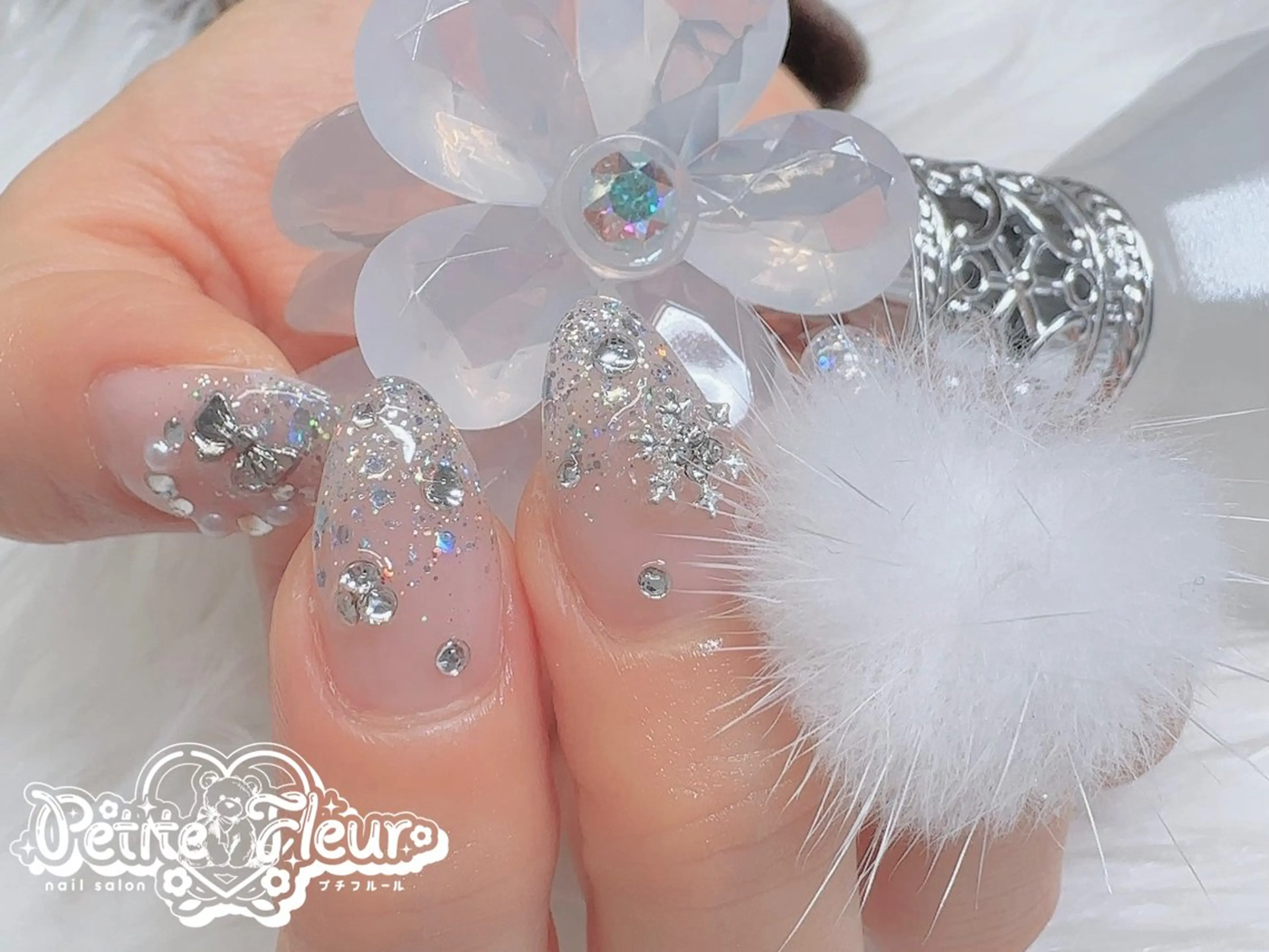 ネイル ハンドネイル ❁⃘*。Petite fleur❁⃘*りさのネイルデザイン