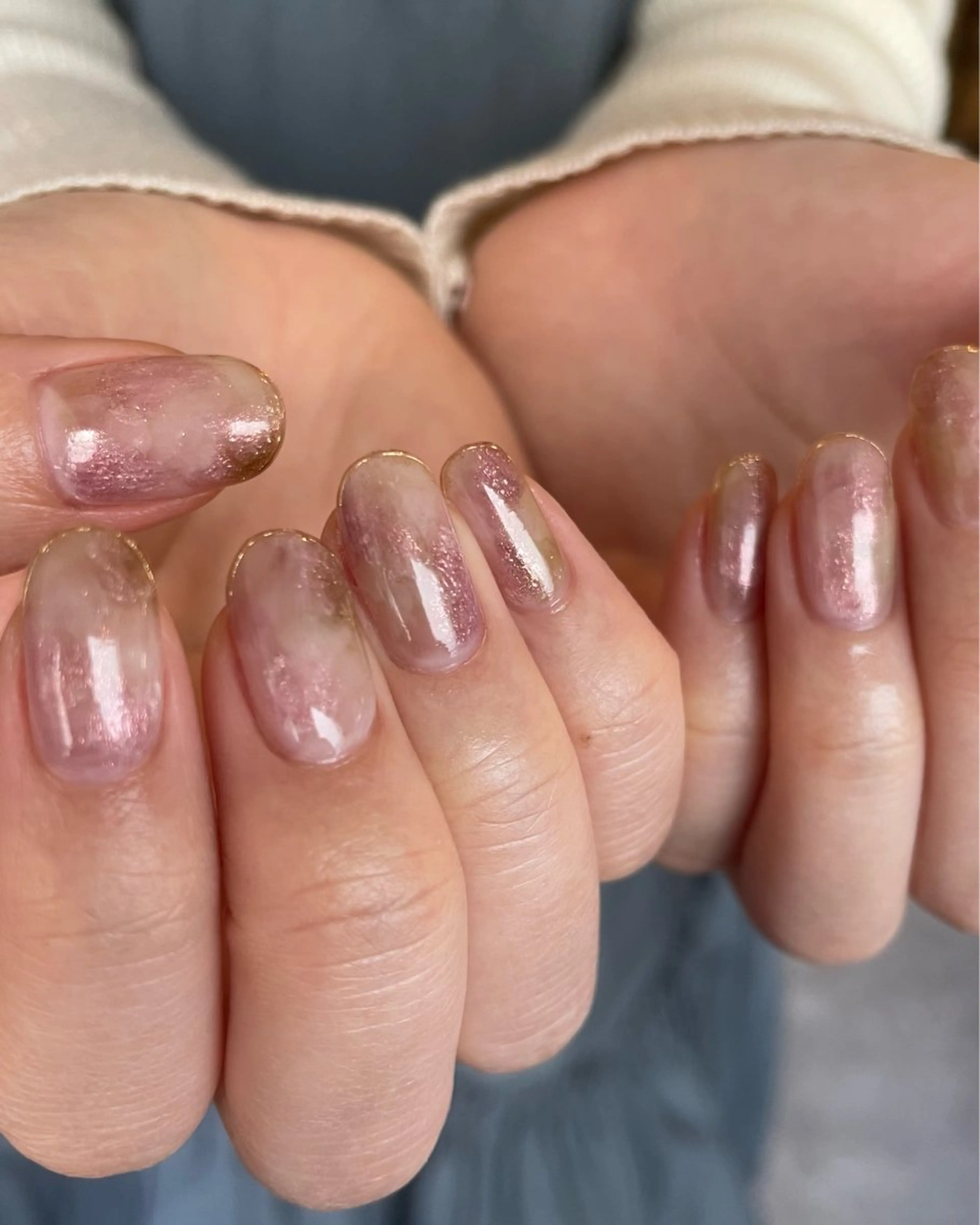 ネイル ニュアンスネイル ハンドネイル ネイルサロン Noëlのネイルデザイン