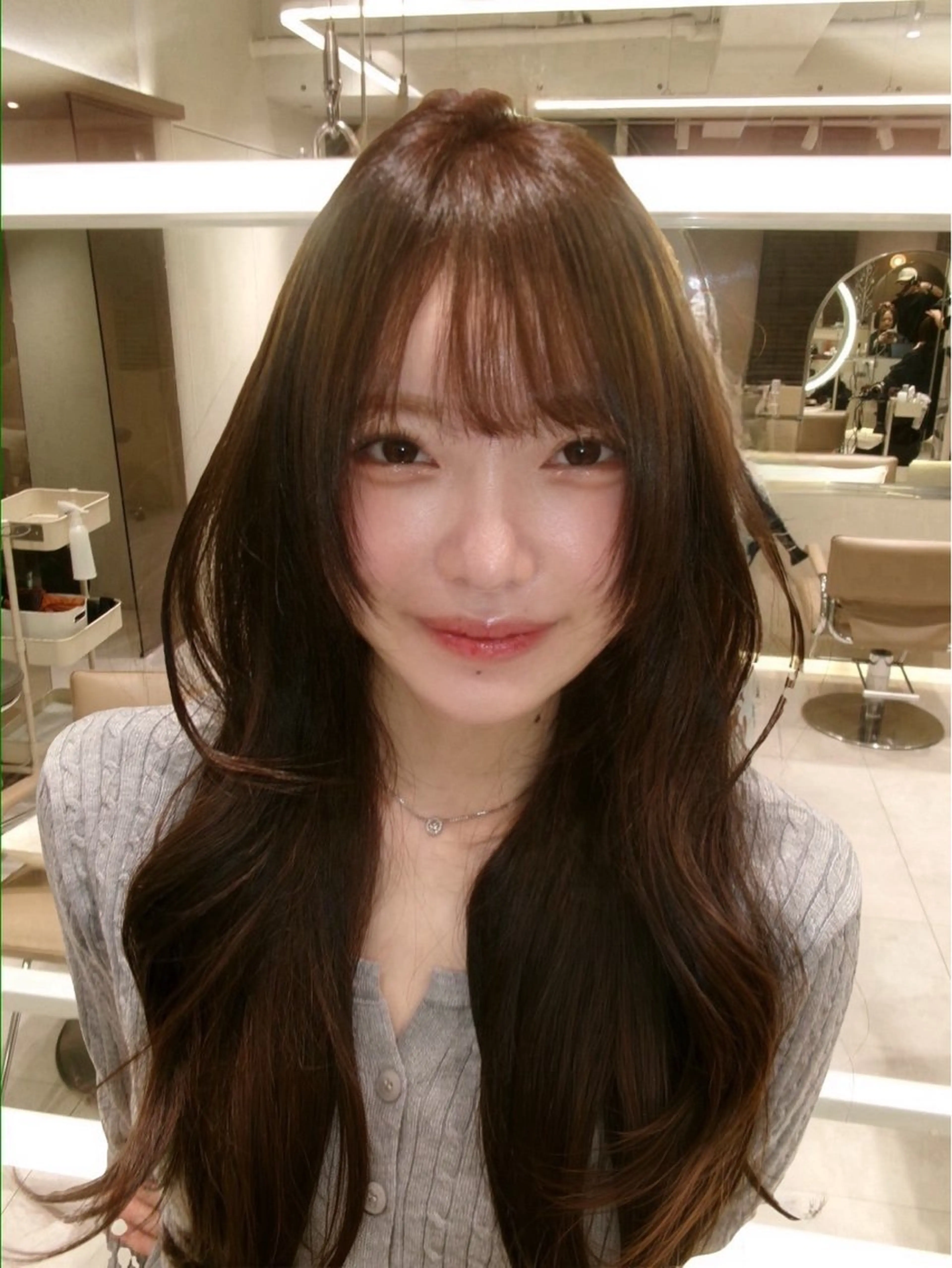 ロング カラー 乃天 ﾉｱのヘアスタイル