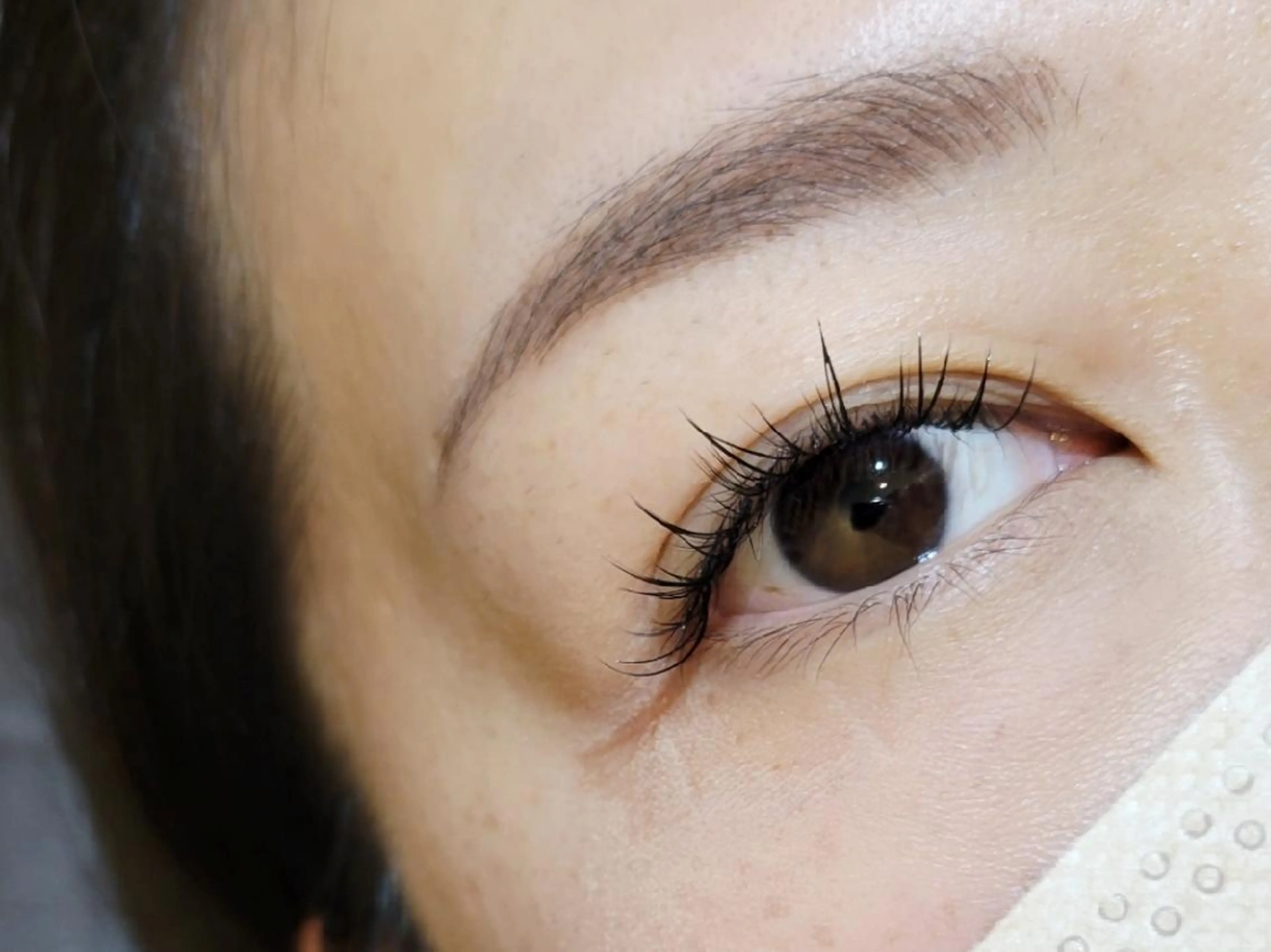 マツエク・マツパ 束感まつ毛 ワンホンマツエク 💜bora .のネイルデザイン