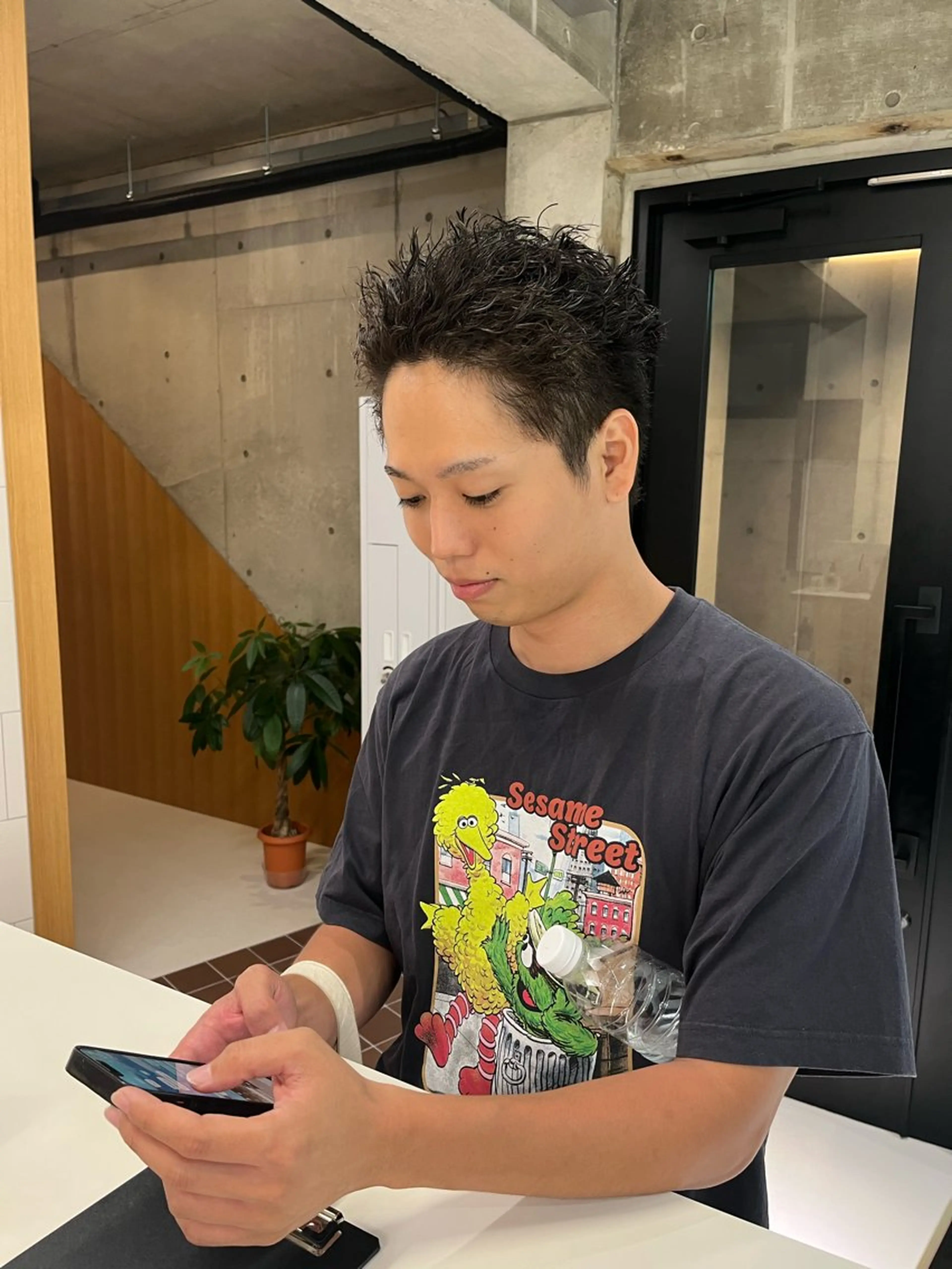 パーマ メンズ メンズパーマ カット パーマ トリートメント nagi所属・横田直也／韓国風 レイヤーカット／千種のヘアスタイル