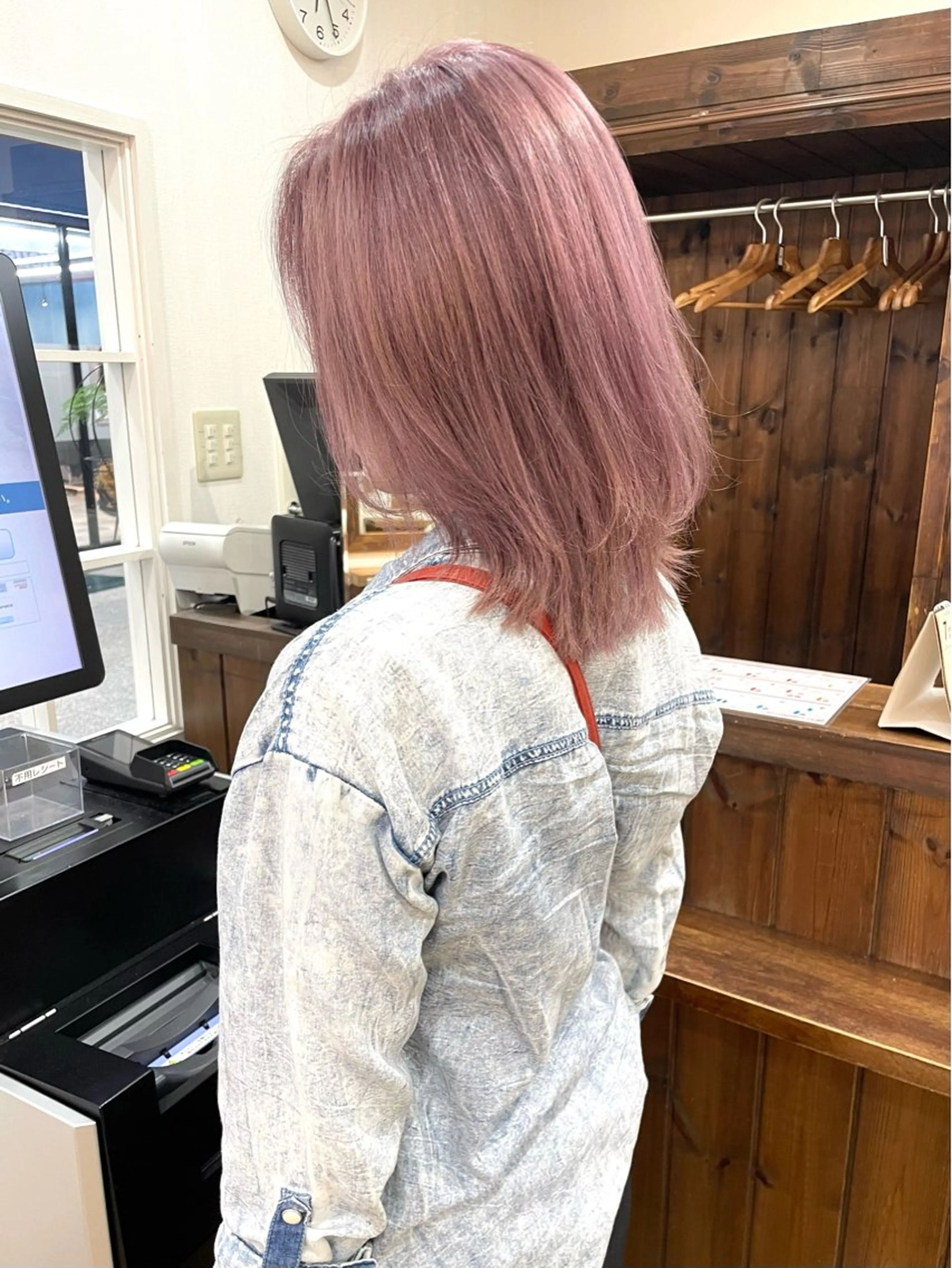 ミディアム カラー ヘアカラー 🦋ショートカット モデル古橋紀輔🦋‪のヘアスタイル