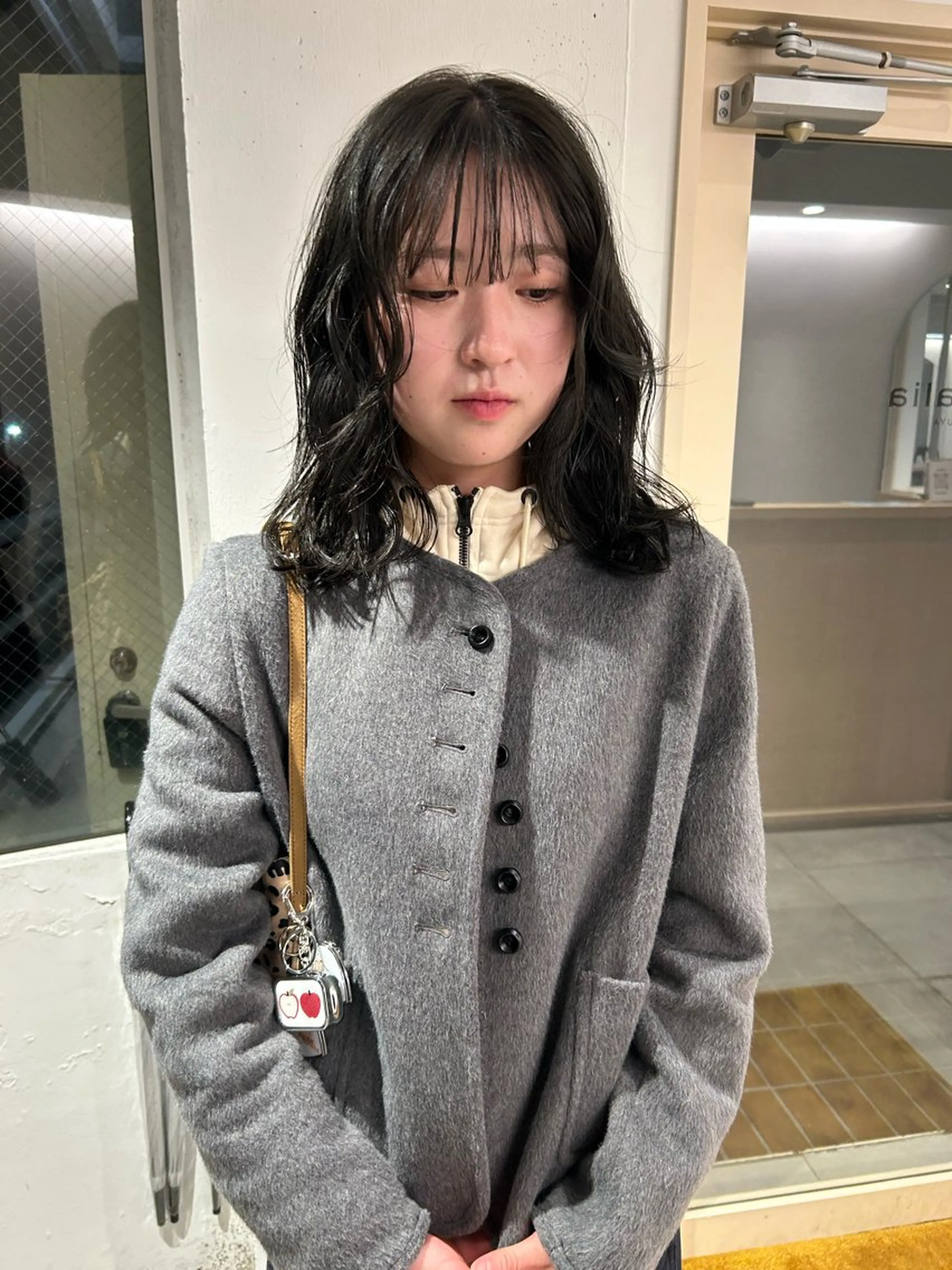 セミロング カラー カット ヘアカラー ケアパーマ/ブリーチ daisukeのヘアスタイル