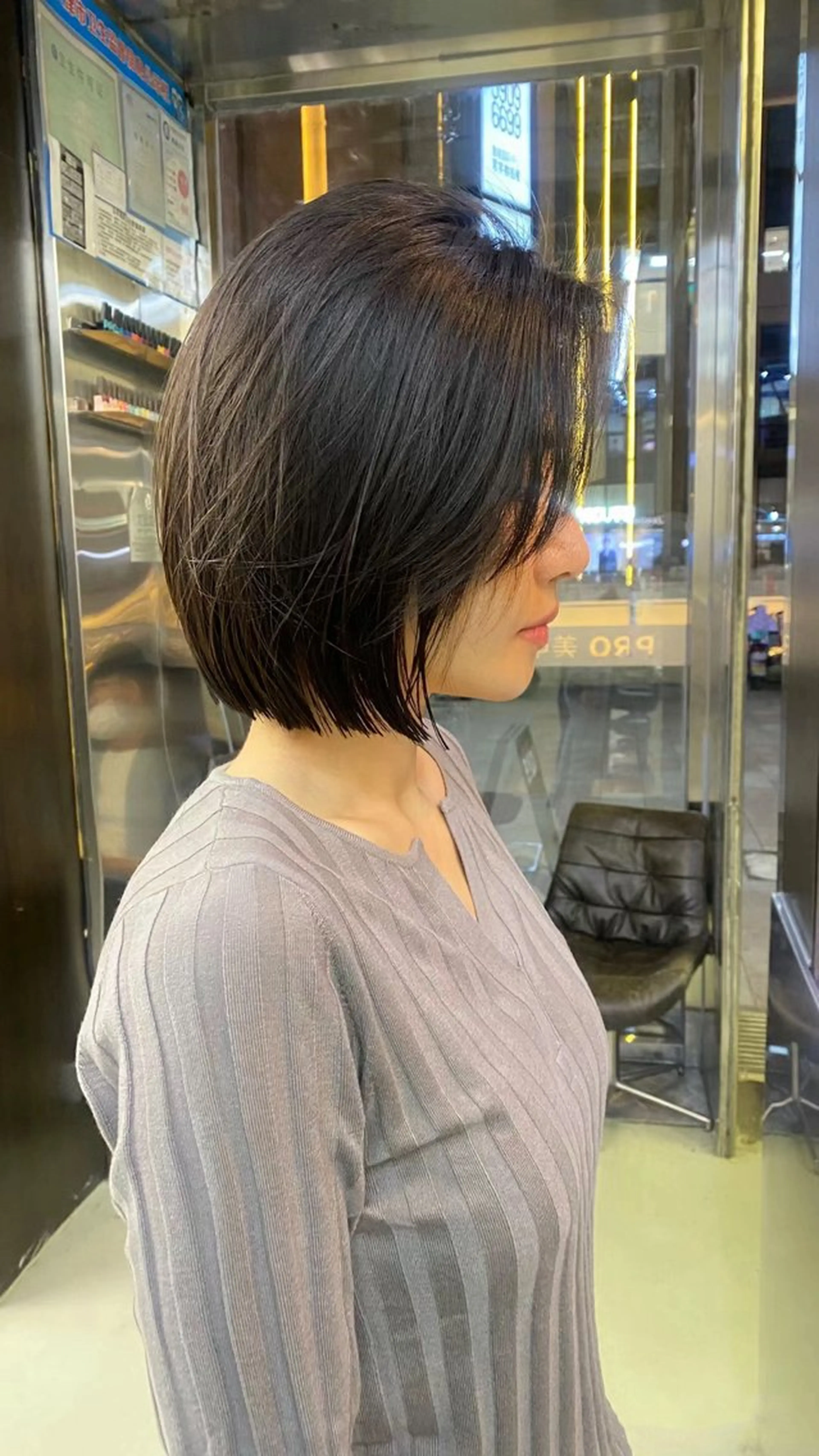 ショート カラー ヘアカラー 縮毛矯正 トリートメント 髪質改善 SHEER. 大阪梅田【シアー】所属・酸性ストレート/髪質 改善/村上のヘアスタイル